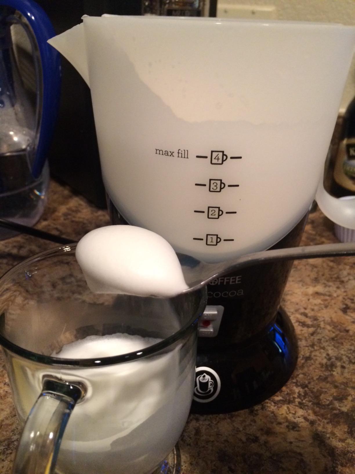 Mr. Coffee BVMC-HC5 Cafe Cocoa Hot Chocolate Maker, 32 Ounces, Black customer photo 2