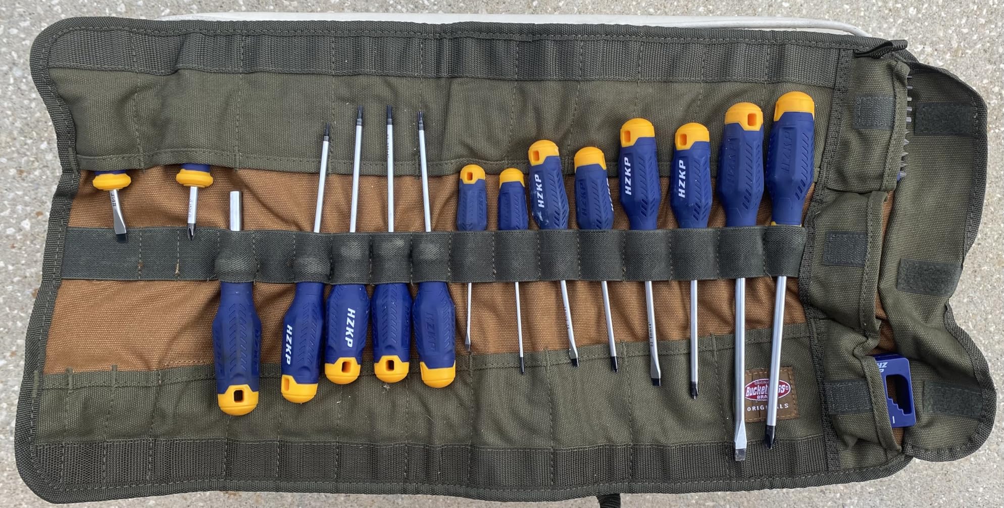 Bucket Boss - Tool Roll, Tool Bags - Original Series (70004), Brown customer photo 2