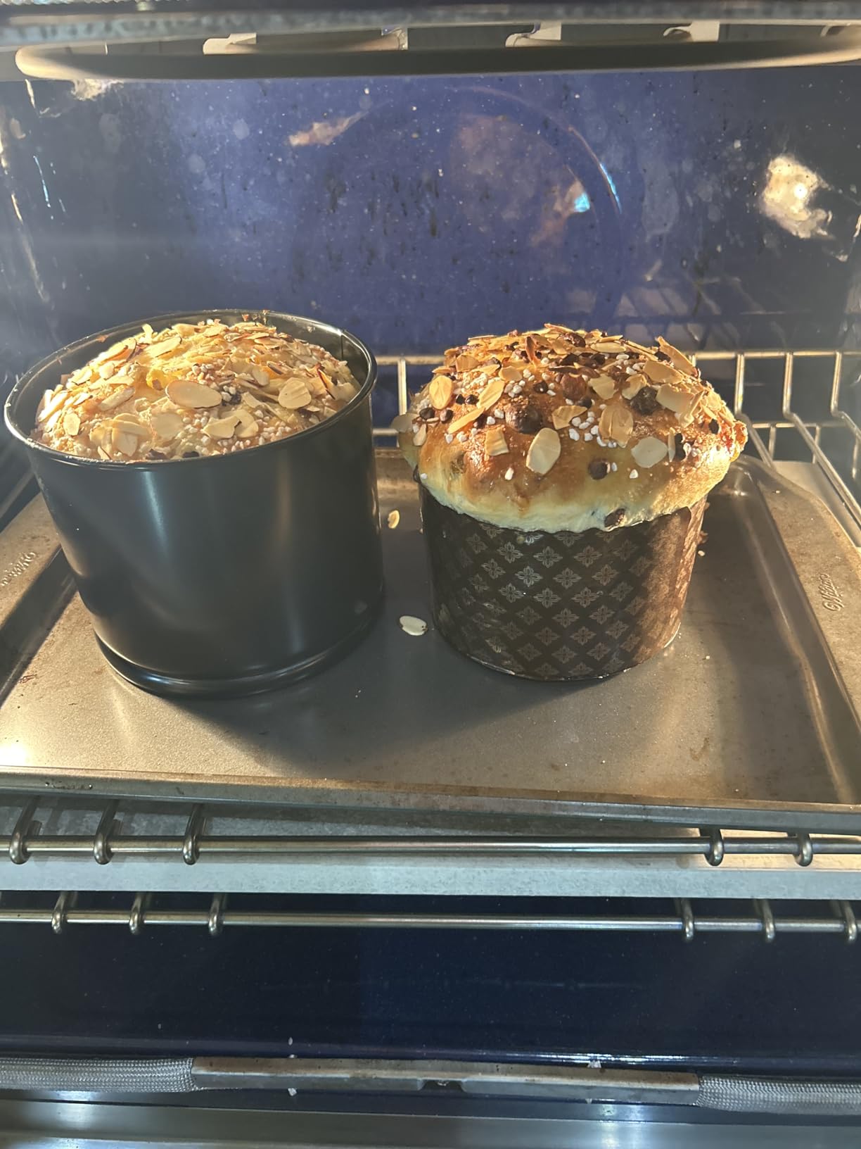 IBILI Moka Springform Panettone Mold Tin Non Stick with Loose Detachable Bottom for Baking - Made In Spain - Rolled Steel (6.3 x 3.9 inch) customer photo 1