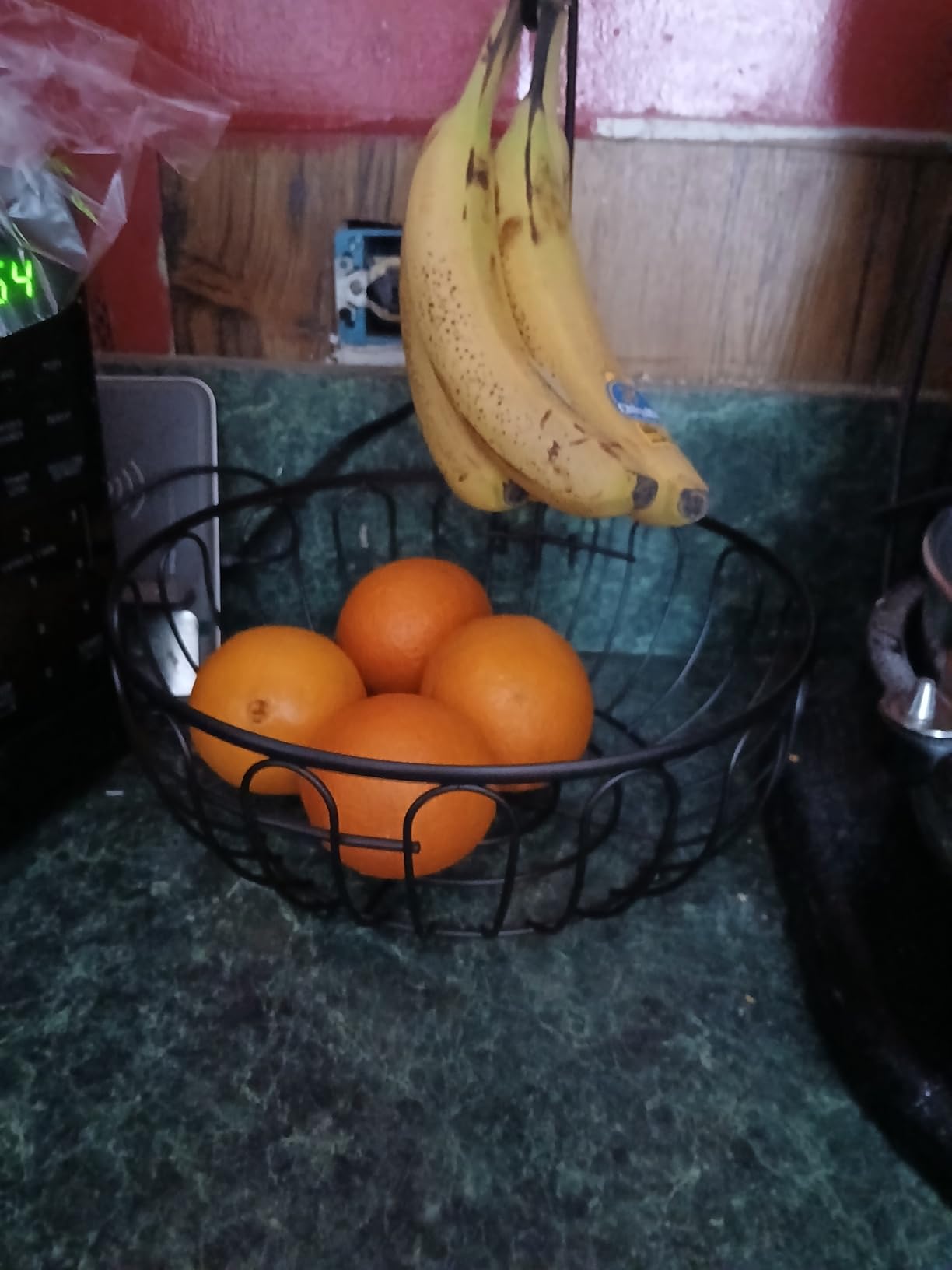 Deco Brothers Fruit Bowl with Banana Holder, Bronze customer photo 1