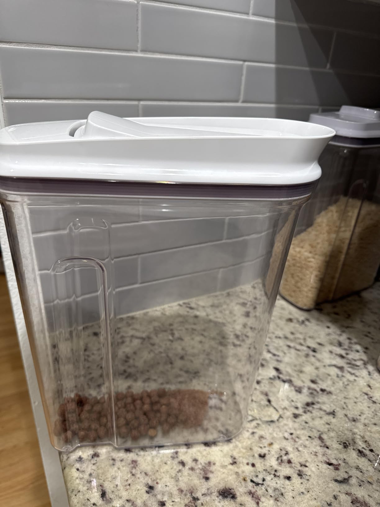 OXO Good Grips Airtight POP Large Cereal Dispenser (4.5 Qt) customer photo 2