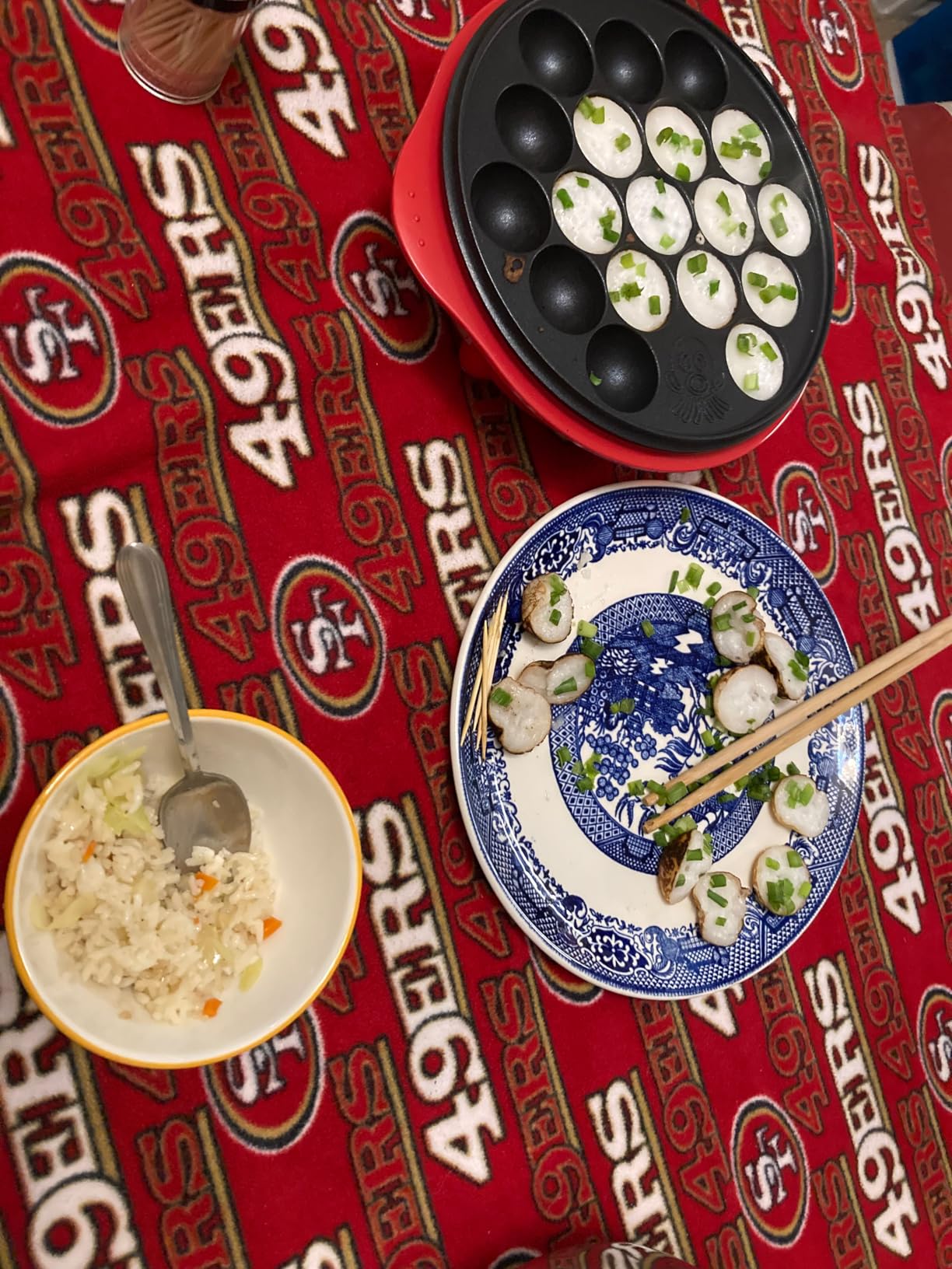 Electric Japanese Takoyaki Pan Op-S18(R) by YAMAZEN customer photo 1
