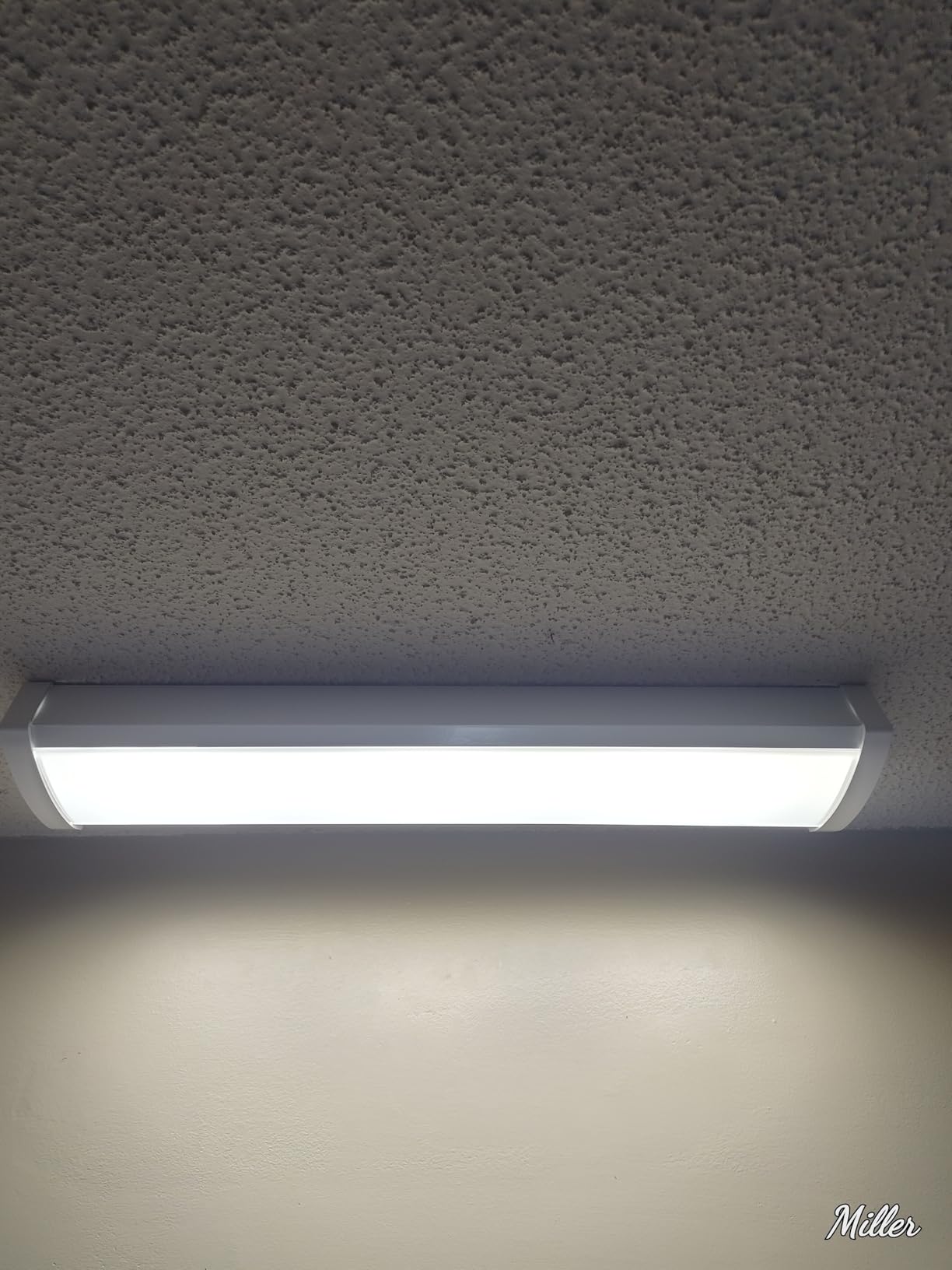 Lithonia Lighting 2 Foot LED Light Fixture, Low-Profile LED Wraparound Flush Mount Ceiling Light, 4000K Cool White, 120V, 24-Inch (FMLWL 24 840) customer photo 2