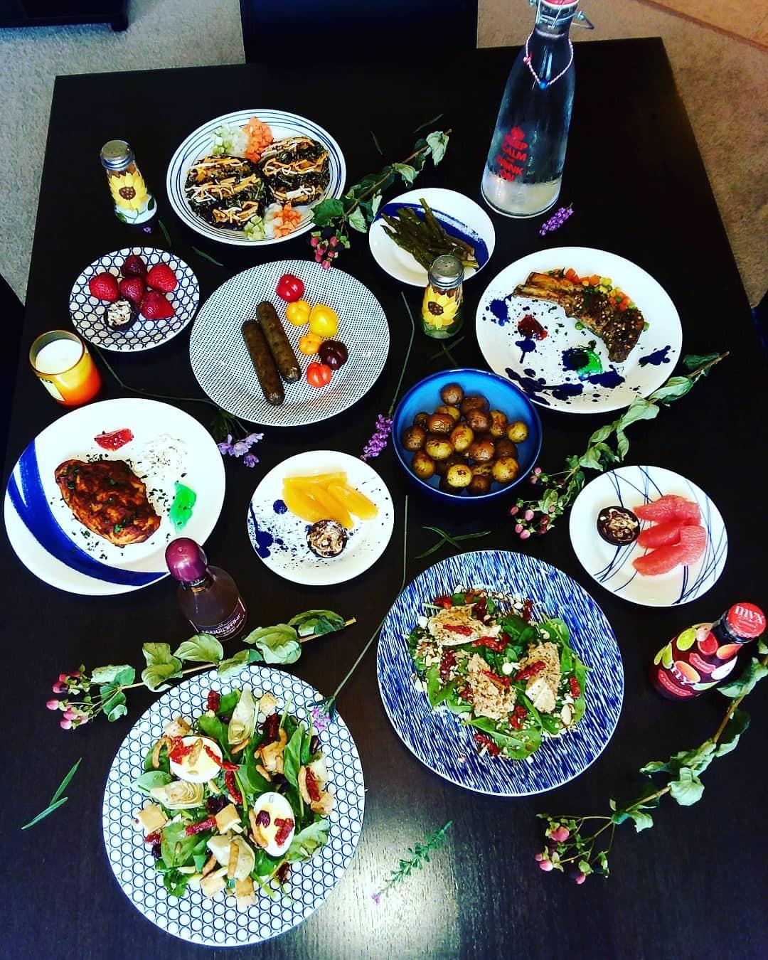 Royal Doulton Pacific Mixed Patterns Tapas Plates Set of 6, Blue/White, 6.3