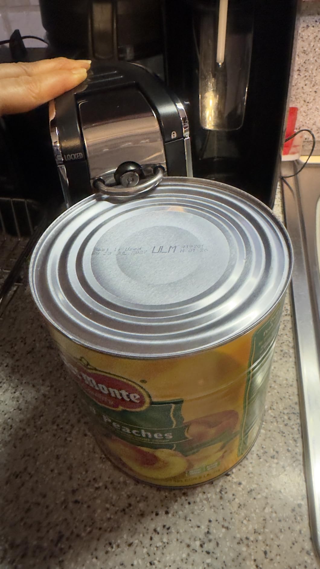 Hamilton Beach Smooth Touch Electric Automatic Can Opener with Easy Push Down Lever, Eliminates Sharp Edges, Opens All Standard-Size and Pop-Top Cans, Extra Tall customer photo 1