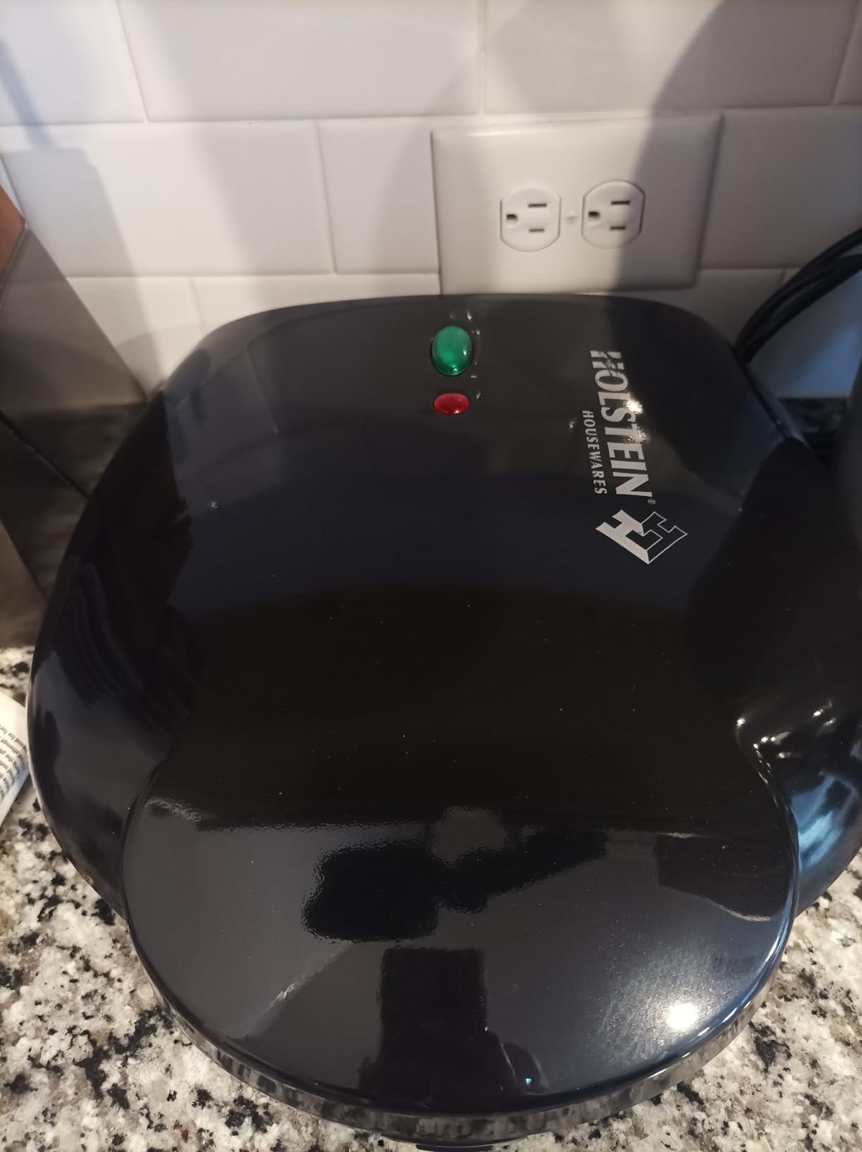 Holstein Housewares Non-Stick 6-Section Multi-Food Maker - Arepas, Mini Pancakes, Corncakes and More - Black, 12 Inch customer photo 2
