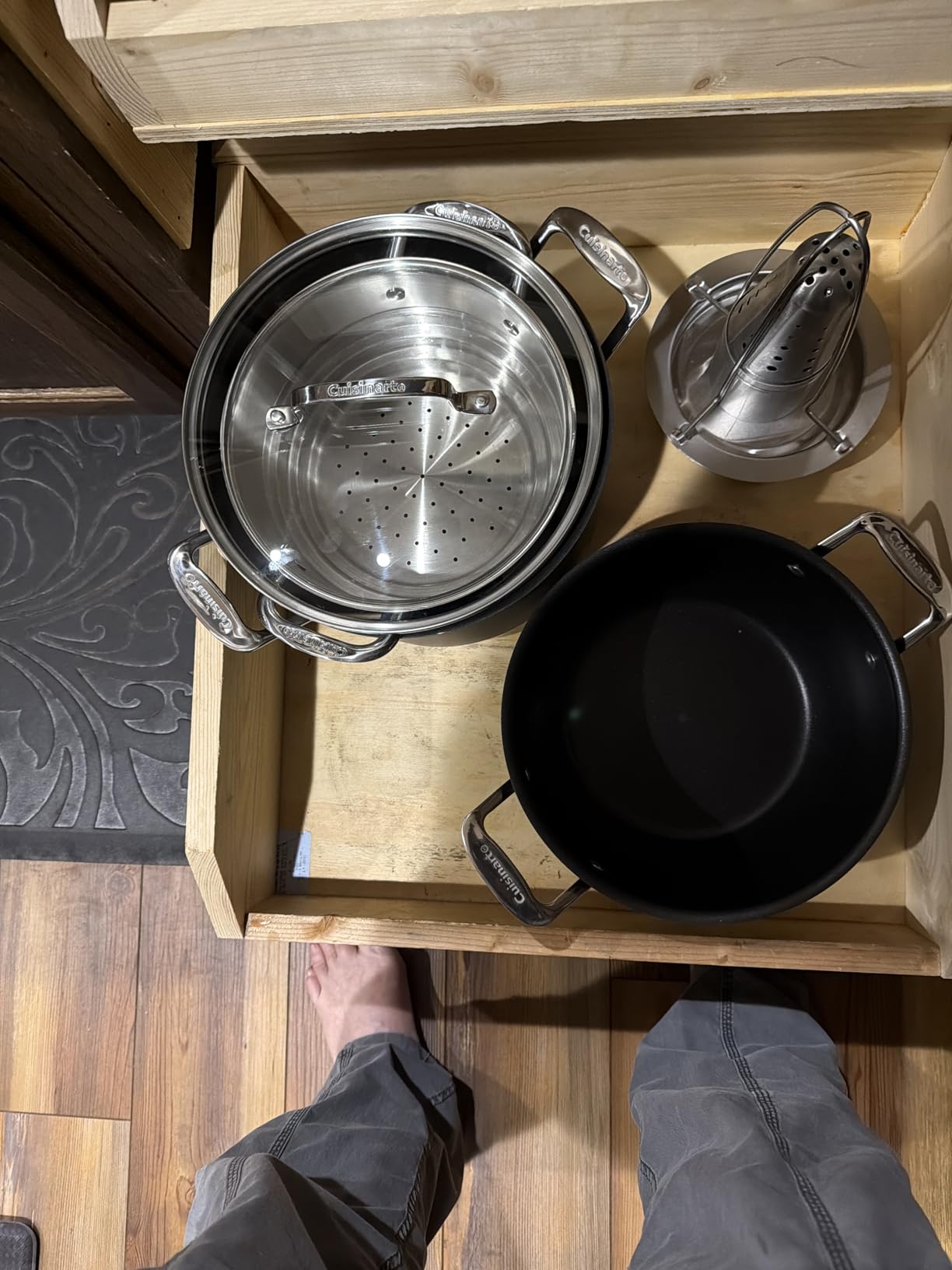 Cuisinart 17-Piece Pots and Pans Set, Non Stick Hard Anodized Cookware Set, Compatible with Electric, Gas Cooktops, Dishwasher Safe, Oven Safe Pot Set, Cool Grip Handles, Aluminum Core for Even Heat customer photo 1