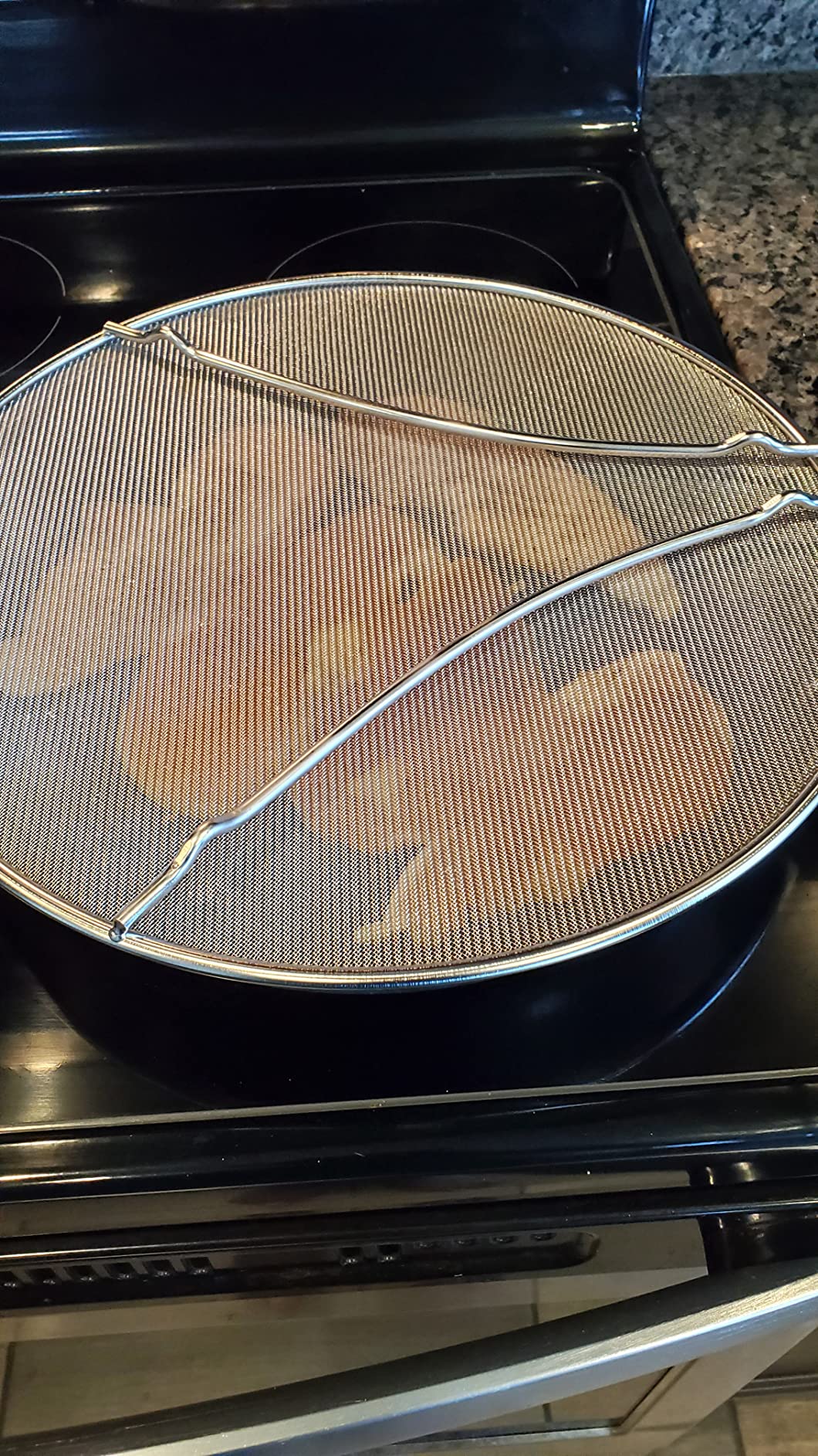 U.S. Kitchen Supply Set of 3 Stainless Steel Splatter Screen - 13