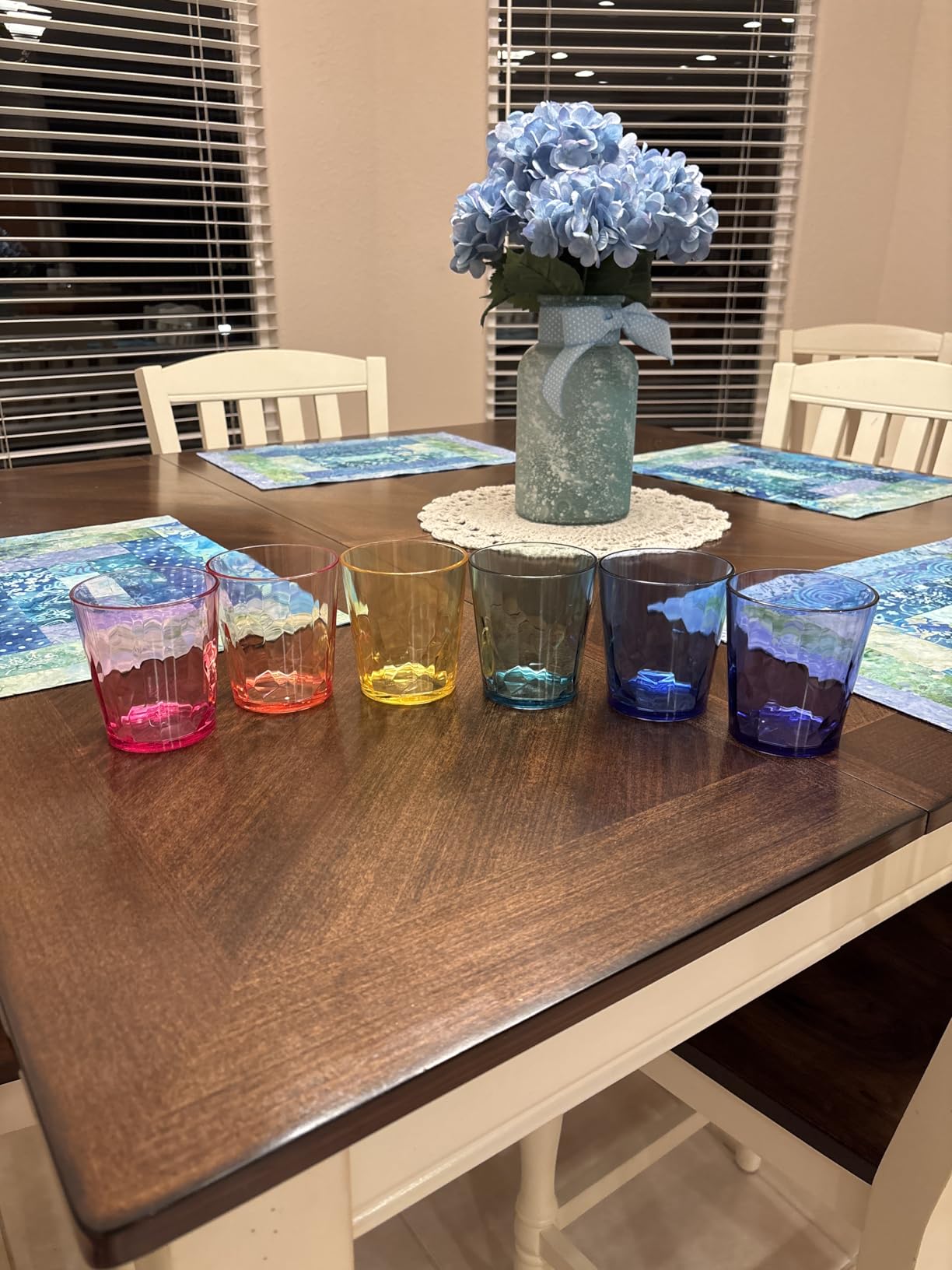 SCANDINOVIA - 13oz Unbreakable Premium Drinking Glasses Set of 6 - Made in Japan - Super Grade Acrylic Plastic - Perfect for Gifts - Dishwasher Safe - Cups Reusable Drinkware Tumblers Kids customer photo 1