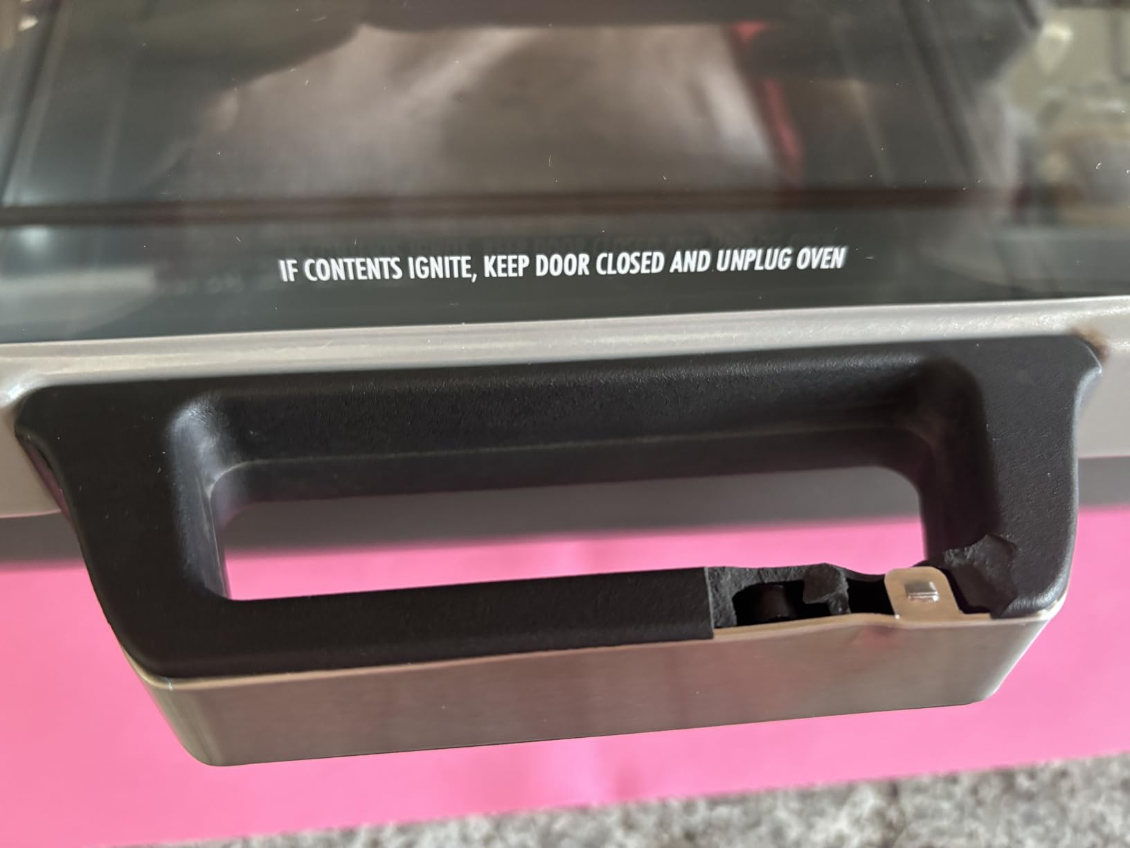 Hamilton Beach 6 Slice Countertop Toaster Oven With Easy Reach Roll-Top Door, Bake, Broil & Toast Functions, Auto Shutoff, Silver (31127D) customer photo 2