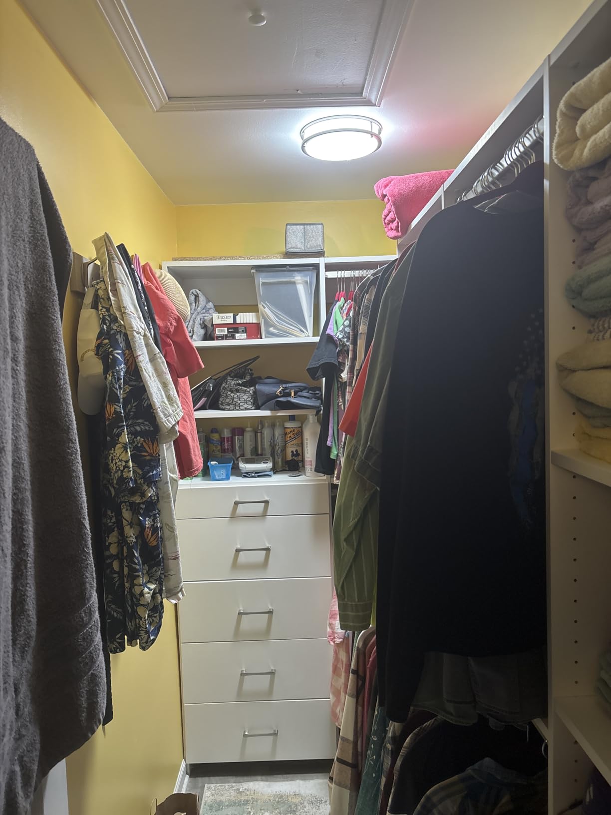 13 inch Flush Mount LED Ceiling Light Fixture, 2700K/3000K/3500K/4000K/5000K Adjustable Ceiling Lights, Brushed Nickel Saturn Dimmable Lighting for Hallway Bathroom Kitchen or Stairwell, ETL Listed customer photo 1