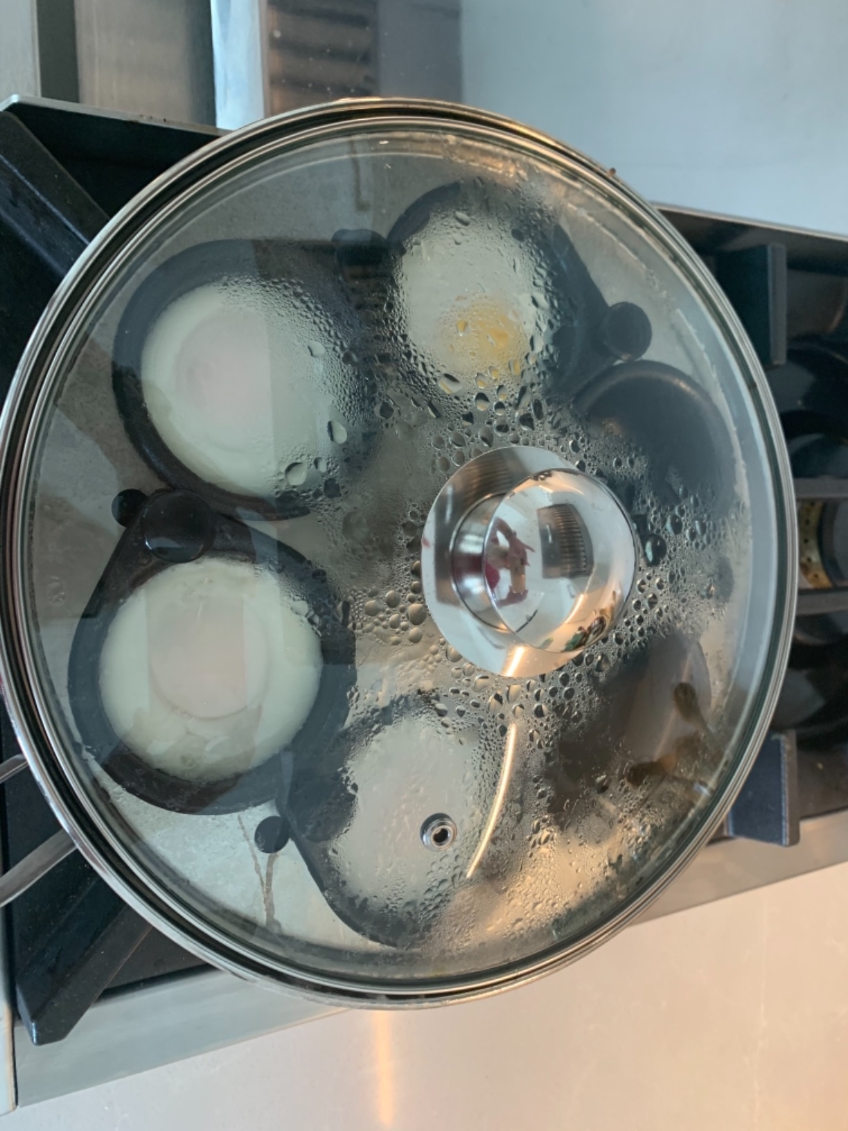 Modern Innovations Egg Poacher Pan for Perfect Poached Eggs, Nonstick Cups Poached Egg Maker Pan, Stainless Steel Easy Egg Cooker customer photo 1