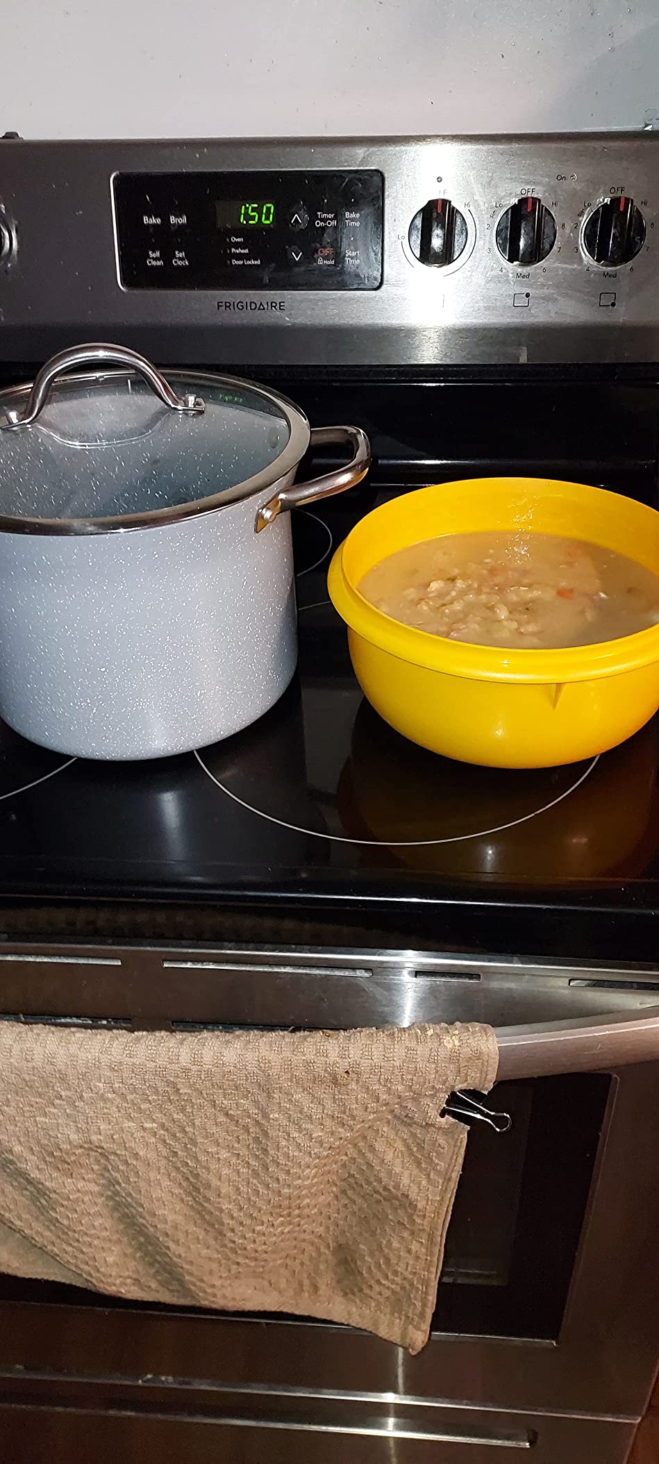 CONCORD 7 QT Copper Non Stick Stock Pot Casserole Coppe-Ramic Series Cookware (Induction Compatible) customer photo 1
