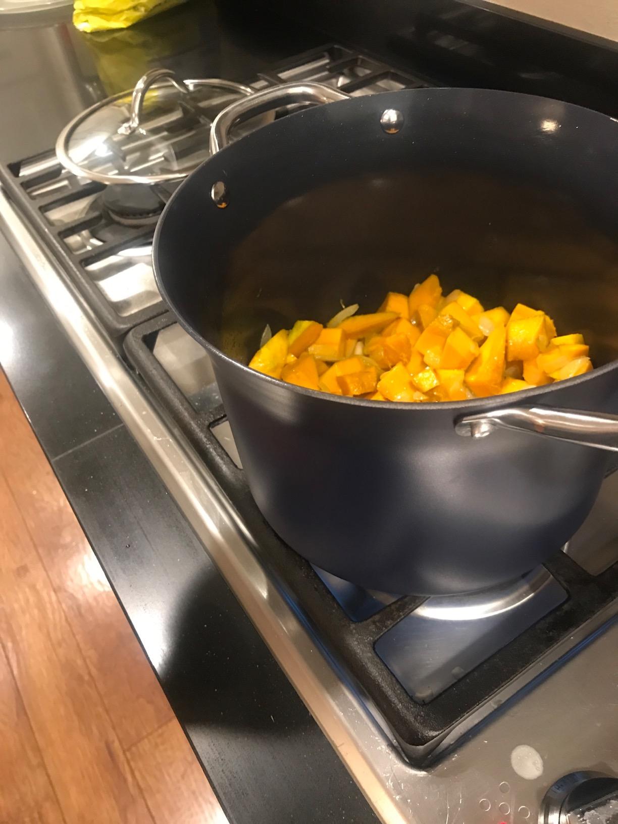 CONCORD 7 QT Copper Non Stick Stock Pot Casserole Coppe-Ramic Series Cookware (Induction Compatible) customer photo 2
