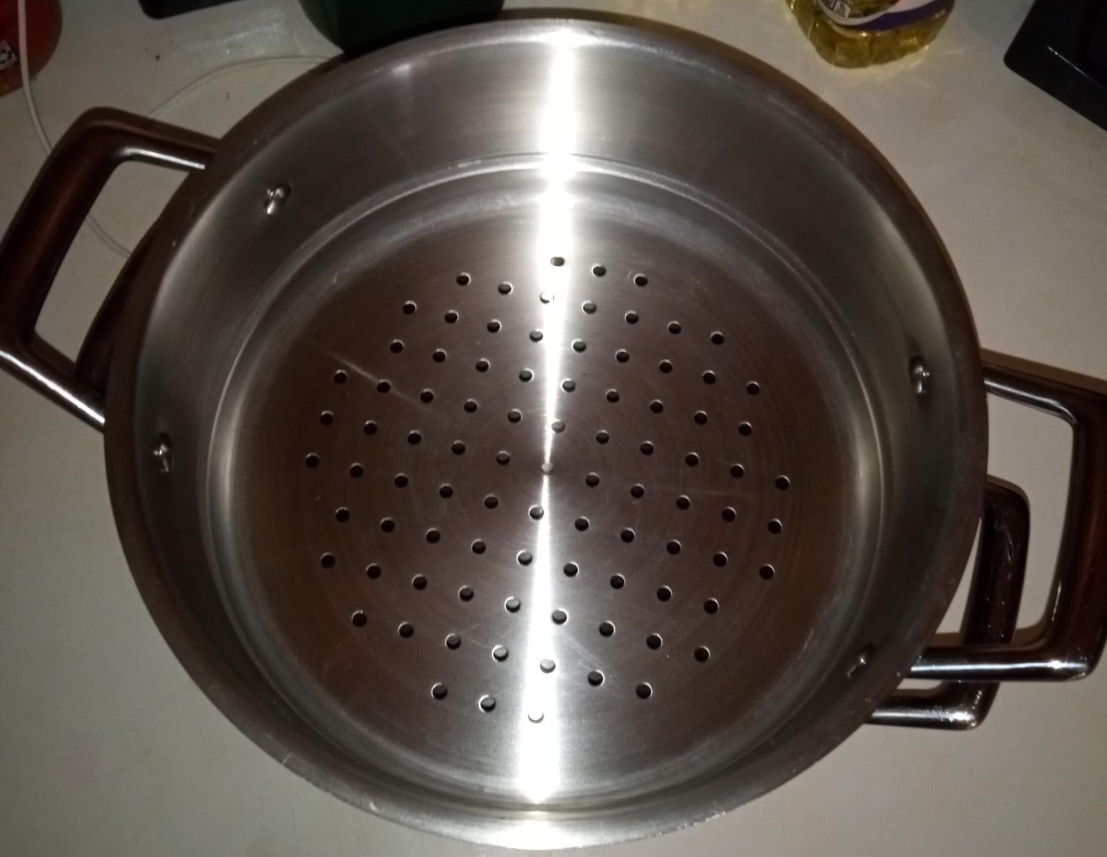 Tramontina Gourmet 5-Quart Steamer Set, Tri-Ply Base Stainless Steel Dutch Oven with Steamer Insert customer photo 1