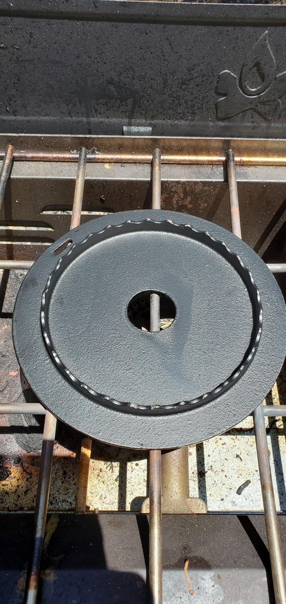 Cast Iron Heat Diffuser for Gas Stove - 2 Sizes Included - 8.25 and 6.75 Inch Heat Diffusers for Electric Stove - Gas Heat Plate - Cast Iron Simmer Plate for Gas Burners customer photo 2