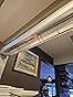 Winco Food Heat Lamp Strip Heater with Undermount Brackets, 1100W, 48
