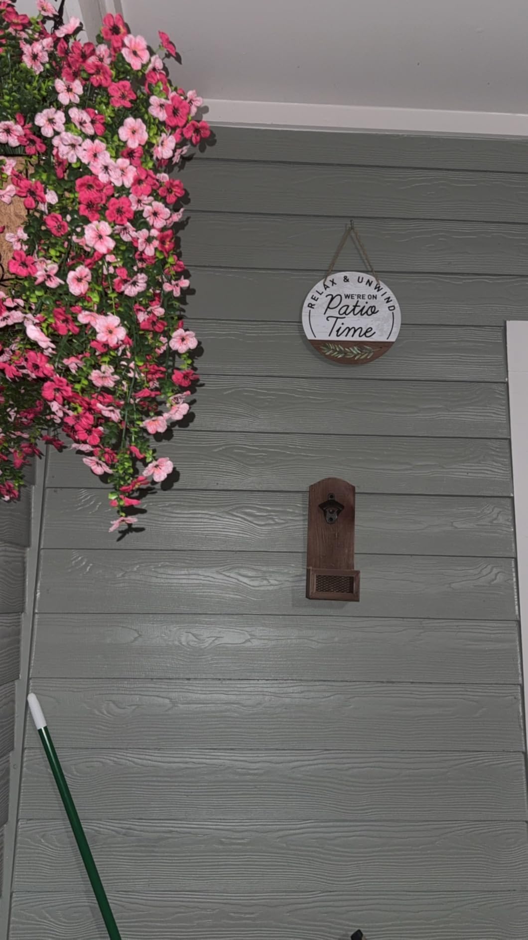 ZGZD Wooden Bottle Opener Wall Mounted with Cap Catcher, Gifts for Men and Beer Lovers customer photo 1