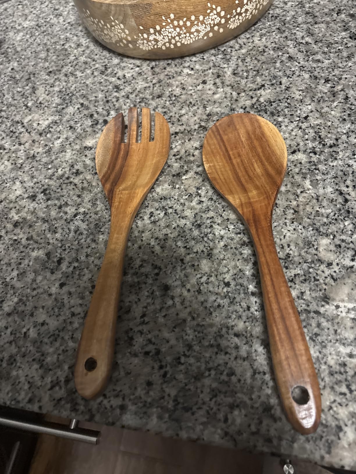 Muso Wood Acacia Salad Servers, 10-inch, set of 2 customer photo 1