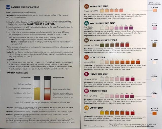 Culligan Essential Water Lab Test Kit - Comprehensive Home Water Testing for Lead, Bacteria, Nitrates, pH, Hardness, Chlorine, Copper, Iron & More - Includes TDS Meter - Ideal for Tap & Well Water customer photo 2