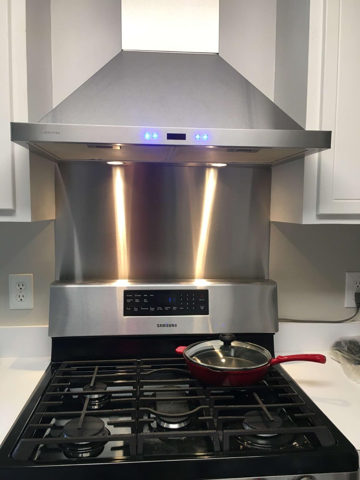 Stainless Steel Backsplash, 30