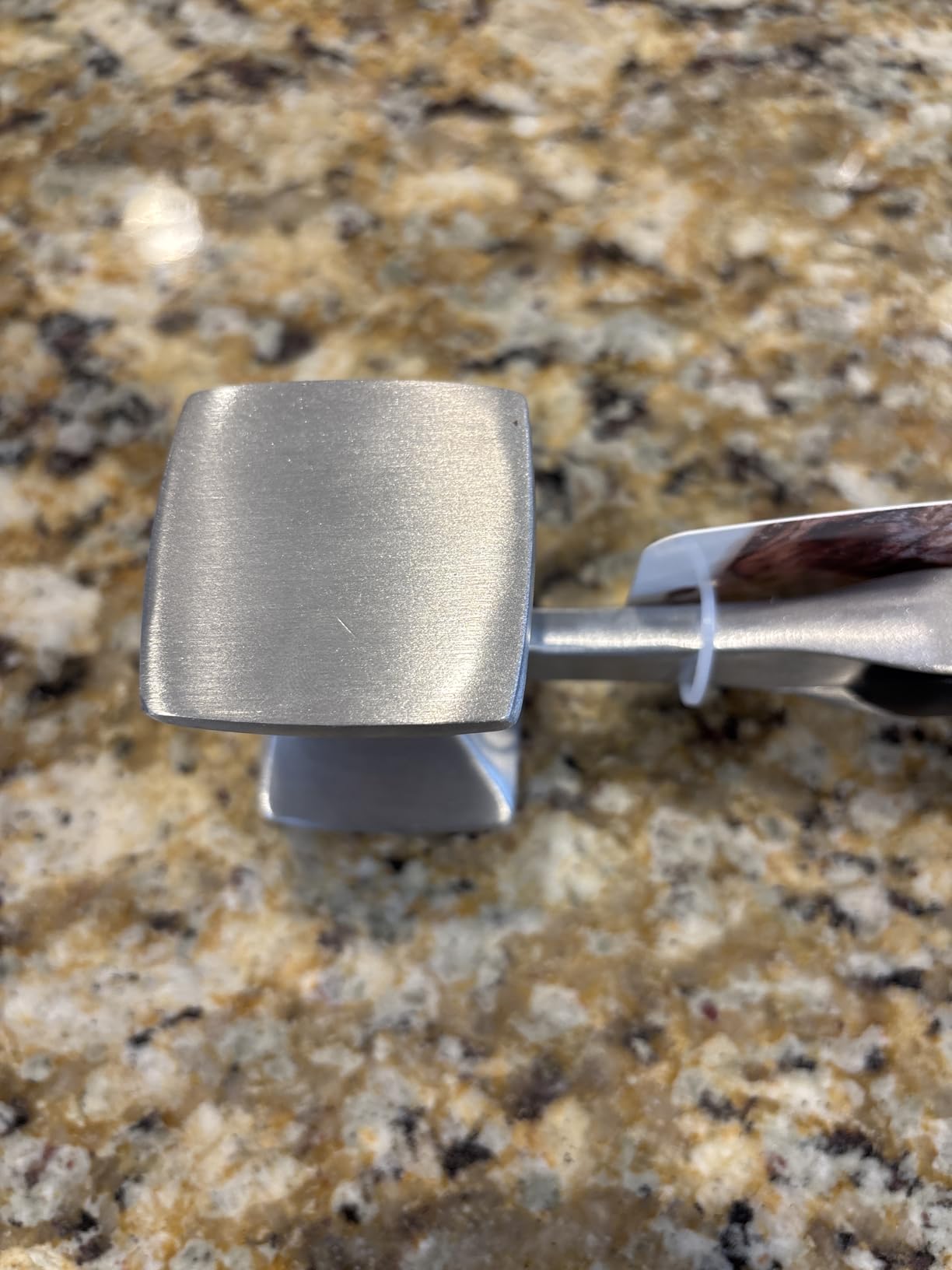 KitchenAid Gourmet Multi Sided Meat Tenderizer for Pounding Meats, Nuts, Shellfish, Hang Hole for Easy Storage, Hand Wash, One Size, Black customer photo 2