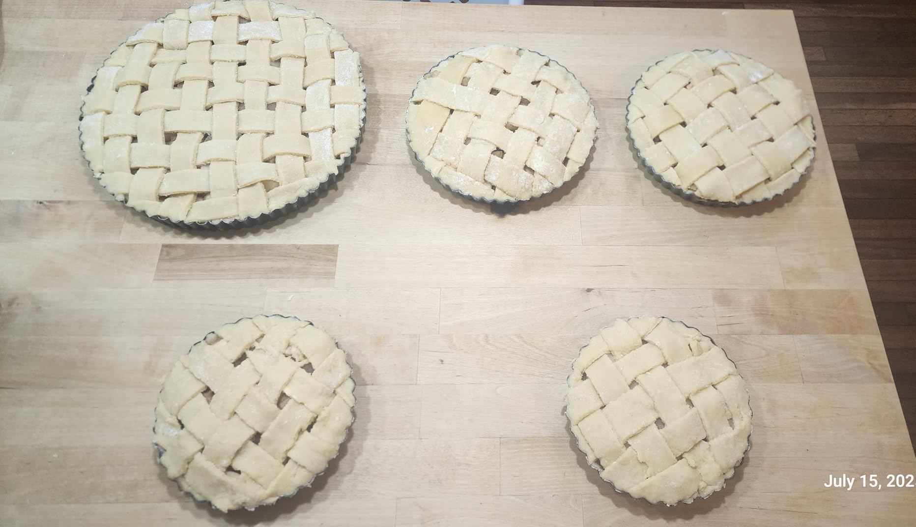 Beasea 4 Inch Mini Quiche Pan Set of 6, Non-Stick Tart Pan with Removable Bottom Round Mini Pie Pans for Oven Baking, Quiche Cheese Cakes customer photo 1