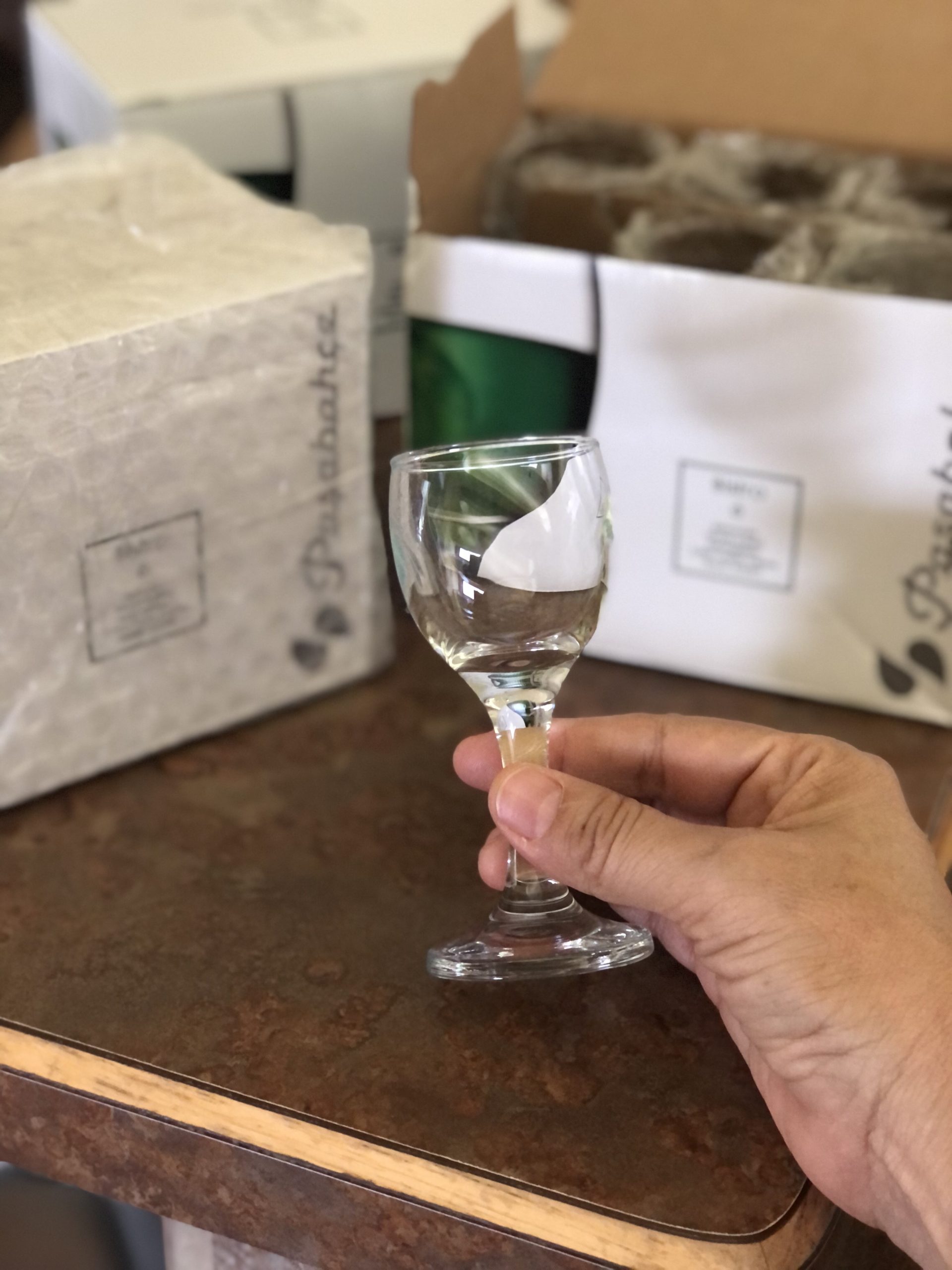 Pasabahce Premimum Shot Glasses Set of 6 - Bistro Cordial & Liqueur Extra Mini Glasses 2 oz (60 cc) - Mini Wine Glasses - Uniqe Desing Goblet - Crystal Tasting Glasses - Perfect for Parties, Gifts customer photo 1