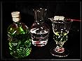 Absinthe Carafe Set with Glasses & Spoons | The ALANDIA Original | Mouth-blown Glass | Classic 19th century design customer photo 1