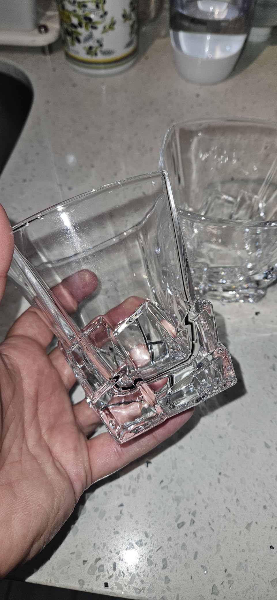 6 Pack 16oz Pilsner Beer Glasses, Bar Glassware, Drinking Glasses for Home Kitchen Entertainment customer photo 1
