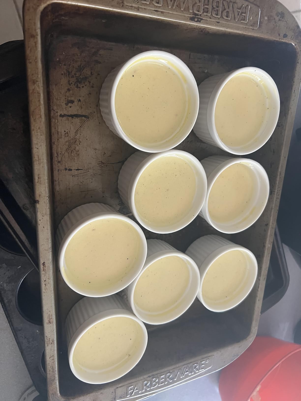 Ramekins 6 oz Set of 8, Creme Brulee Ramekins, Souffle Dishes, Oven Safe Porcelain Ramiken Bowls For Custard, Lava Cakes, Pudding, Flan, Mini Desserts, Dipping Sauce Cups customer photo 1