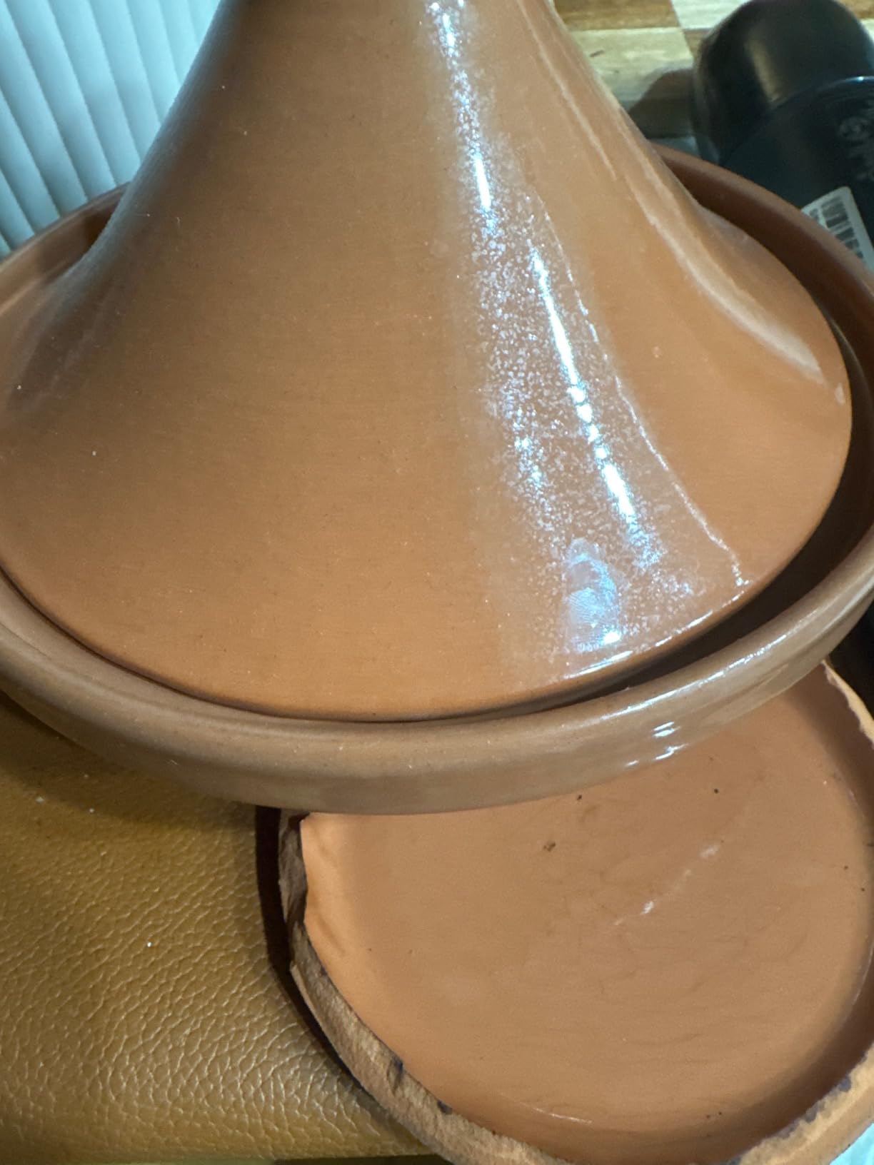 Sur La Table 8.5 inch Glazed Moroccan Terra Cotta Ceramic Tagine Pot customer photo 1