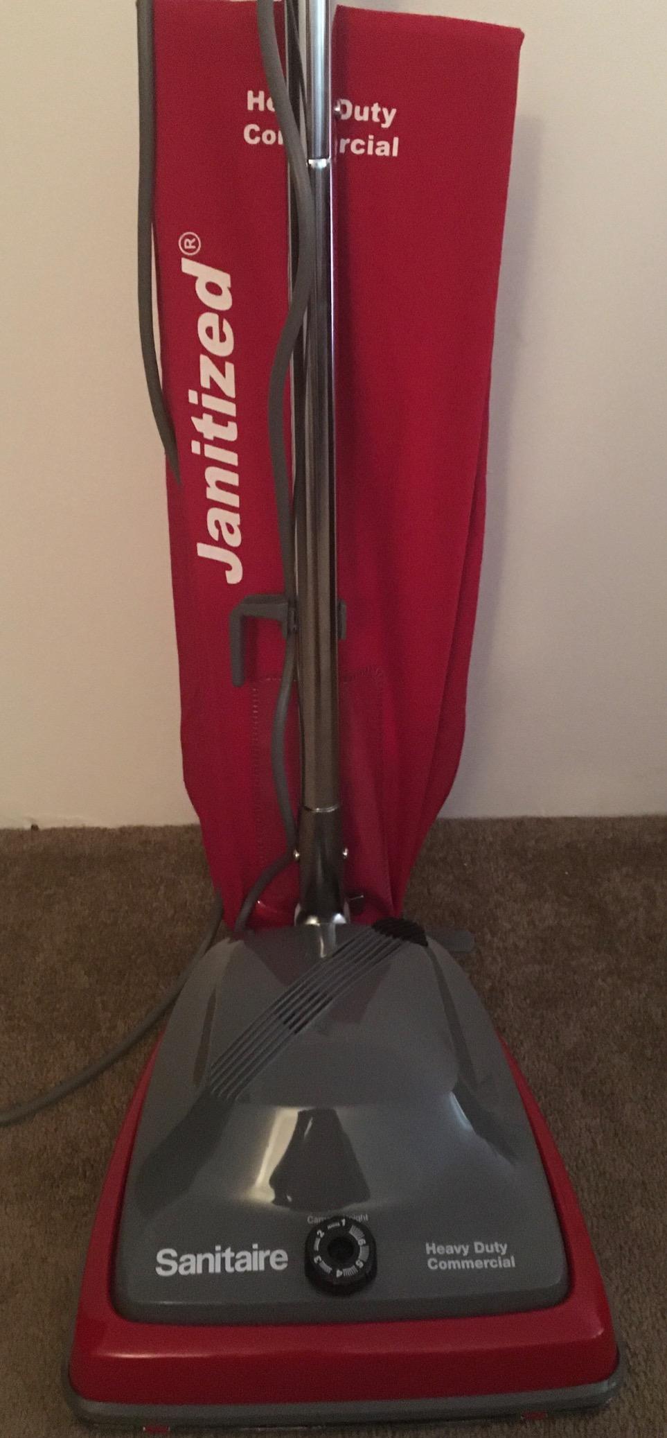 Sanitaire SC679K Tradition Upright Commercial Bagged Vacuum, Red customer photo 2