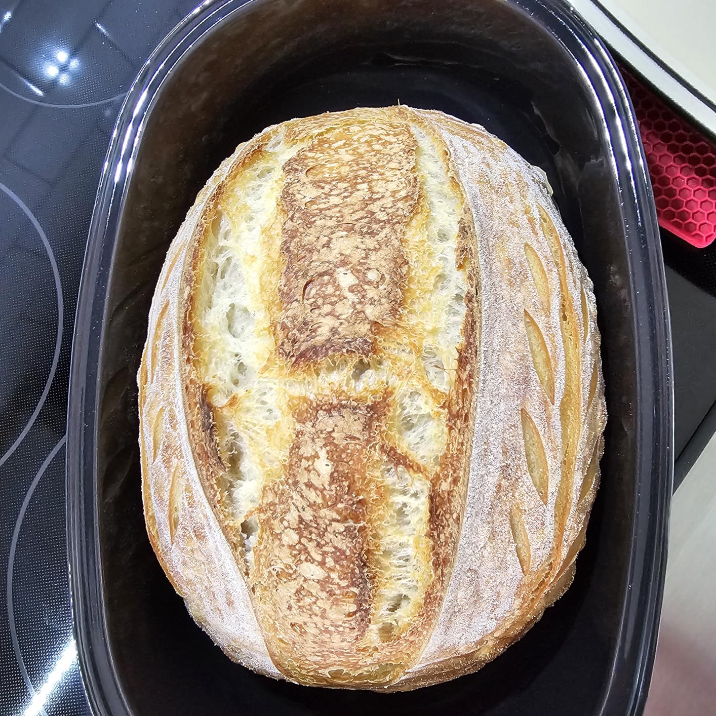 Emile Henry Artisan Bread Baker | Charcoal customer photo 2
