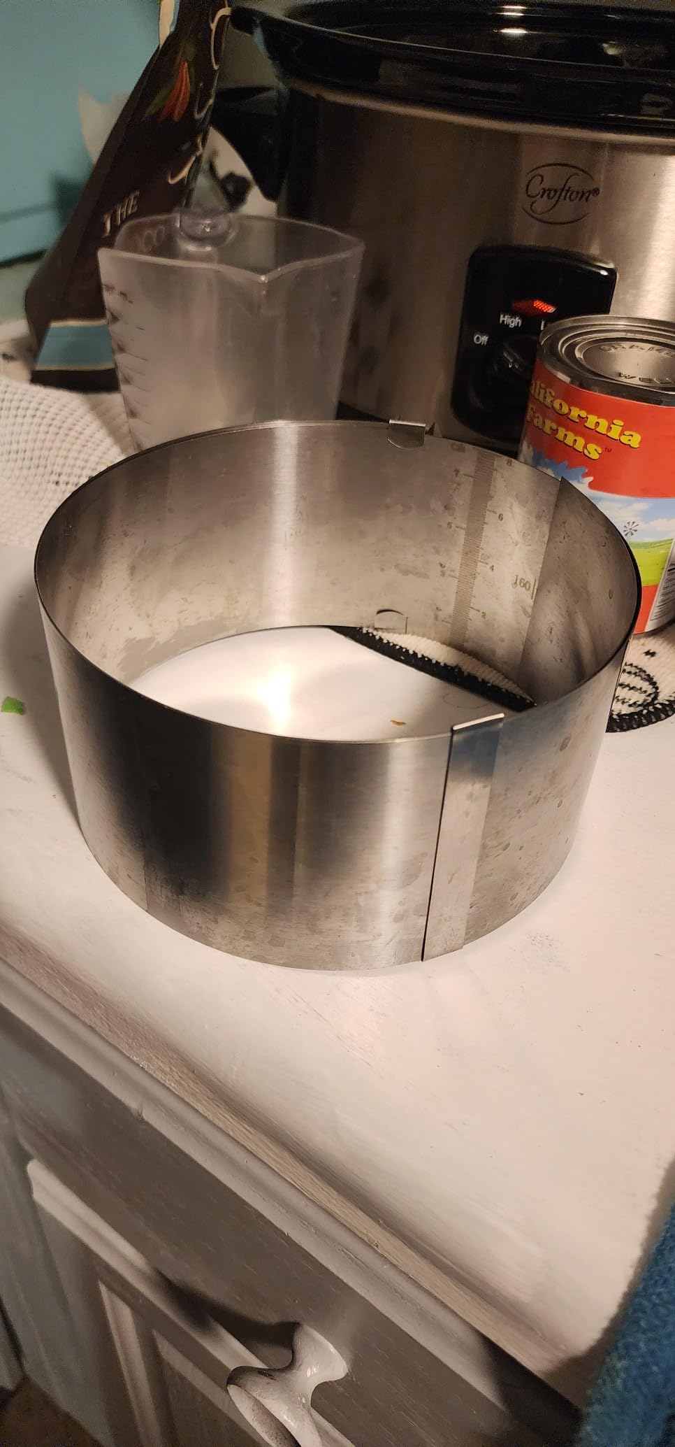 CHEFMADE Mousse Ring Mold, 6-Inch Round Non-Stick Seamless 18/8 Stainless Steel Food Molding customer photo 1