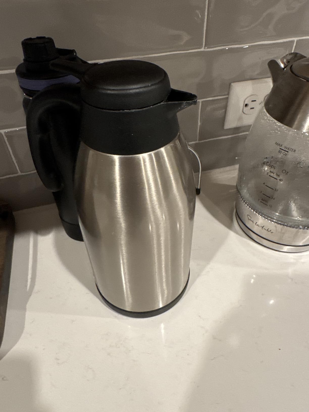 Zojirushi SH-RA19TA Stainless Steel Vacuum Carafe, 1.9 L, Brown customer photo 1