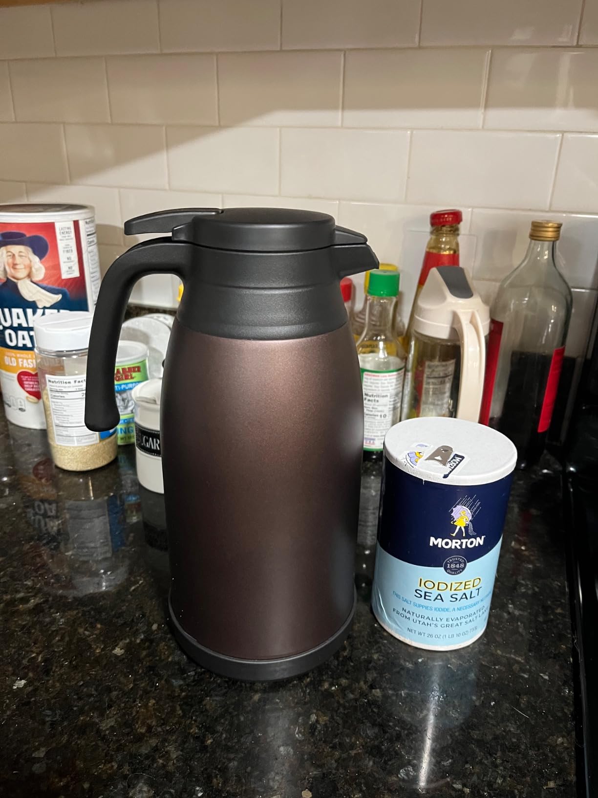 Zojirushi SH-RA19TA Stainless Steel Vacuum Carafe, 1.9 L, Brown customer photo 2