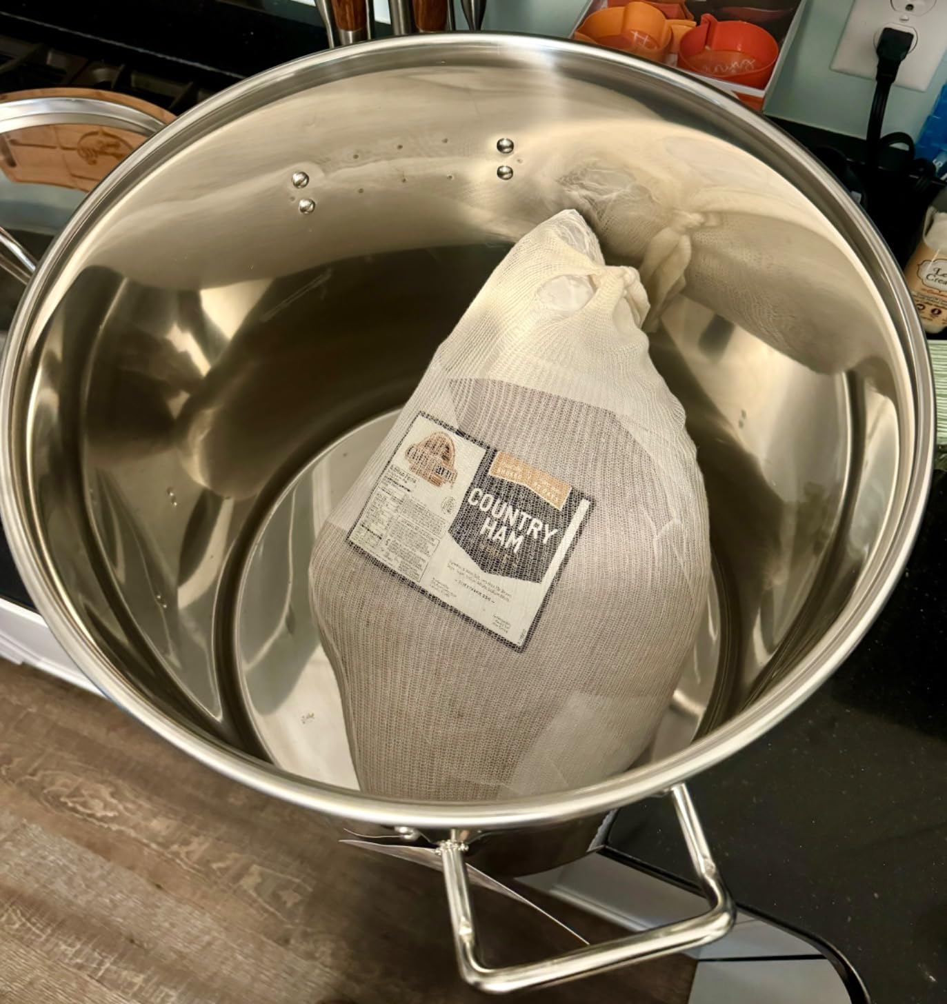 ARC 52QT Stainless Steel Stockpot for Crab Seafood Boiler Crawfish Pot with Basket and Steamer Rack, Outdoor Cooking Pot for Lobster Shrimp Boiling, Turkey Fryer and Tamales Steamer, 13 Gal customer photo 2