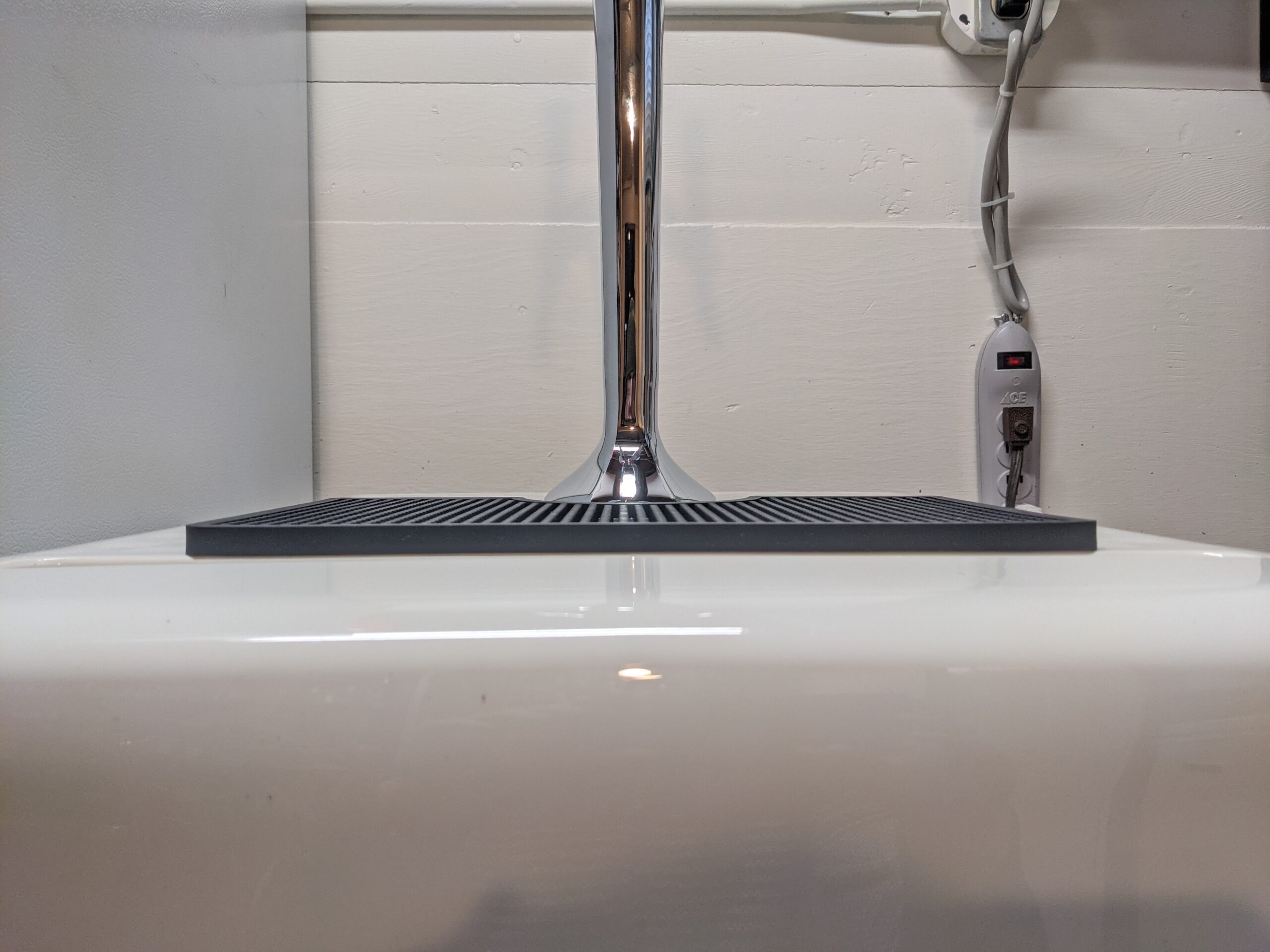 12x7 inches PVC Drip Tray for Home Brewing, Kegerator (Black) customer photo 1