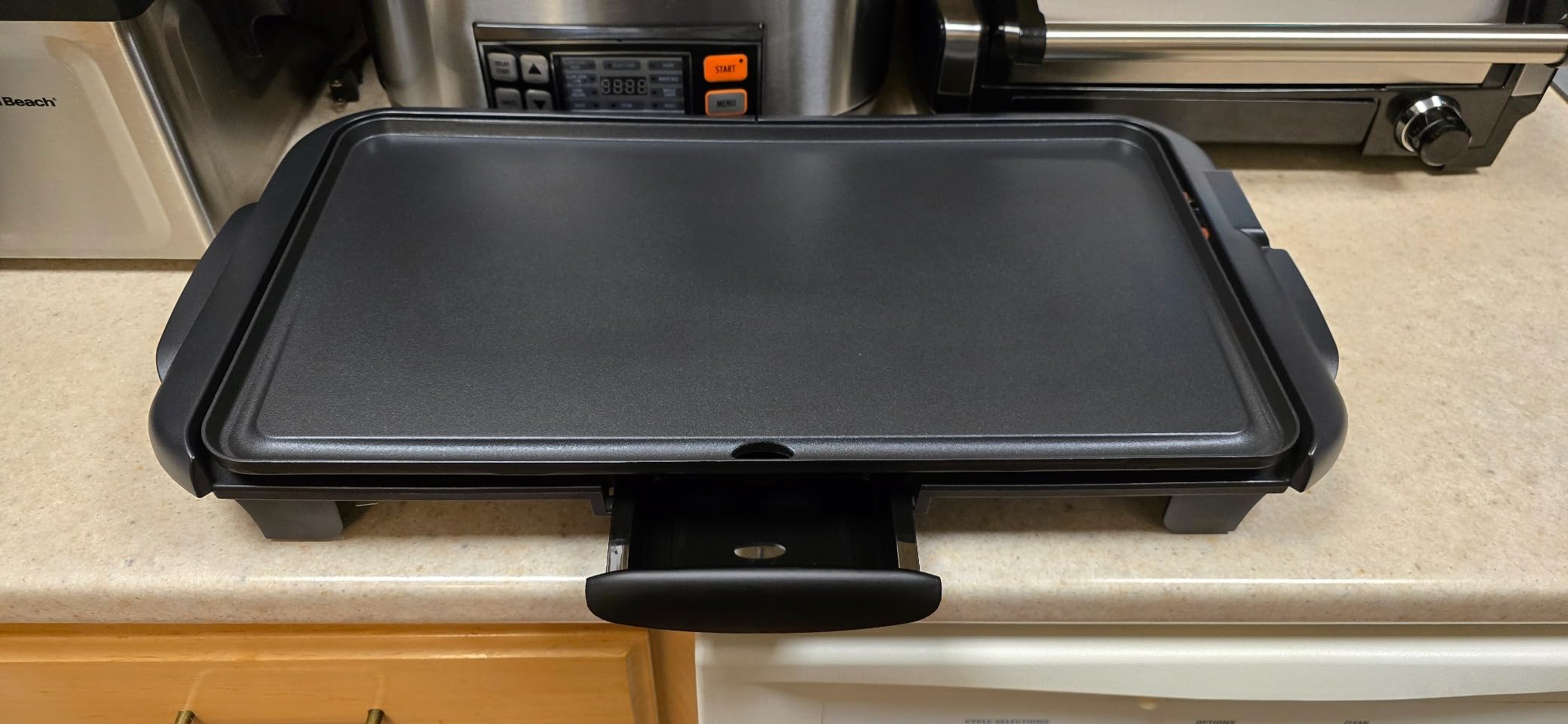 bella Electric Griddle with Warming Tray - Smokeless Indoor Grill, Nonstick Surface customer photo 2