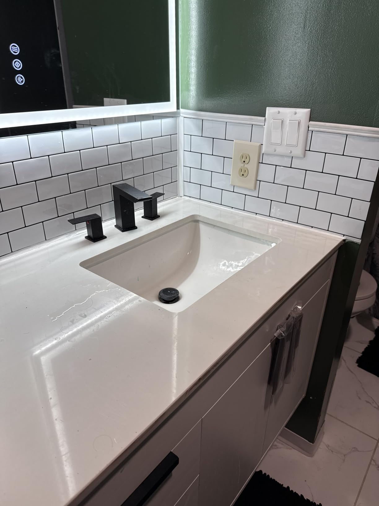 Art3d Peel and Stick Backsplash for Kitchen White Subway (10 Tiles, Thicker Design) customer photo 1
