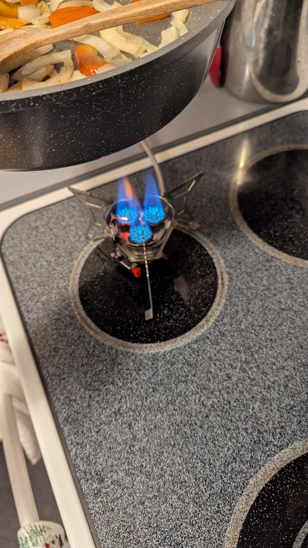 SENSARTE Nonstick Skillet, Deep Frying Pan 10/11/12-inch, Saute Pan with Lid, Stay-cool Handle, Healthy Stone Cookware Cooking Pan, Induction Compatible (10-Inch/3.5QT) customer photo 2