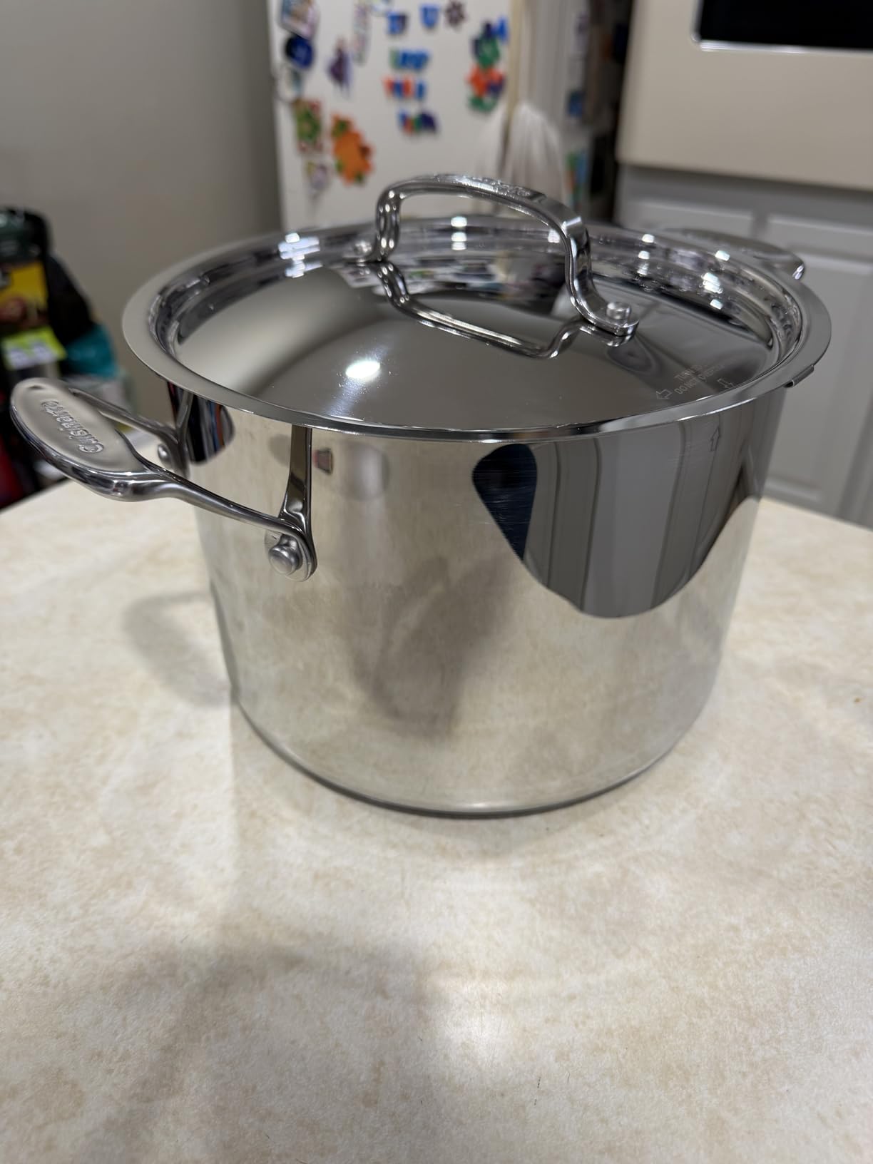 Cuisinart 766S-22 6 Qt. Stainless Steel Pasta Pot w/Straining Cover Chef's-Classic-Stainless-Cookware-Collection, 6-Quart customer photo 1