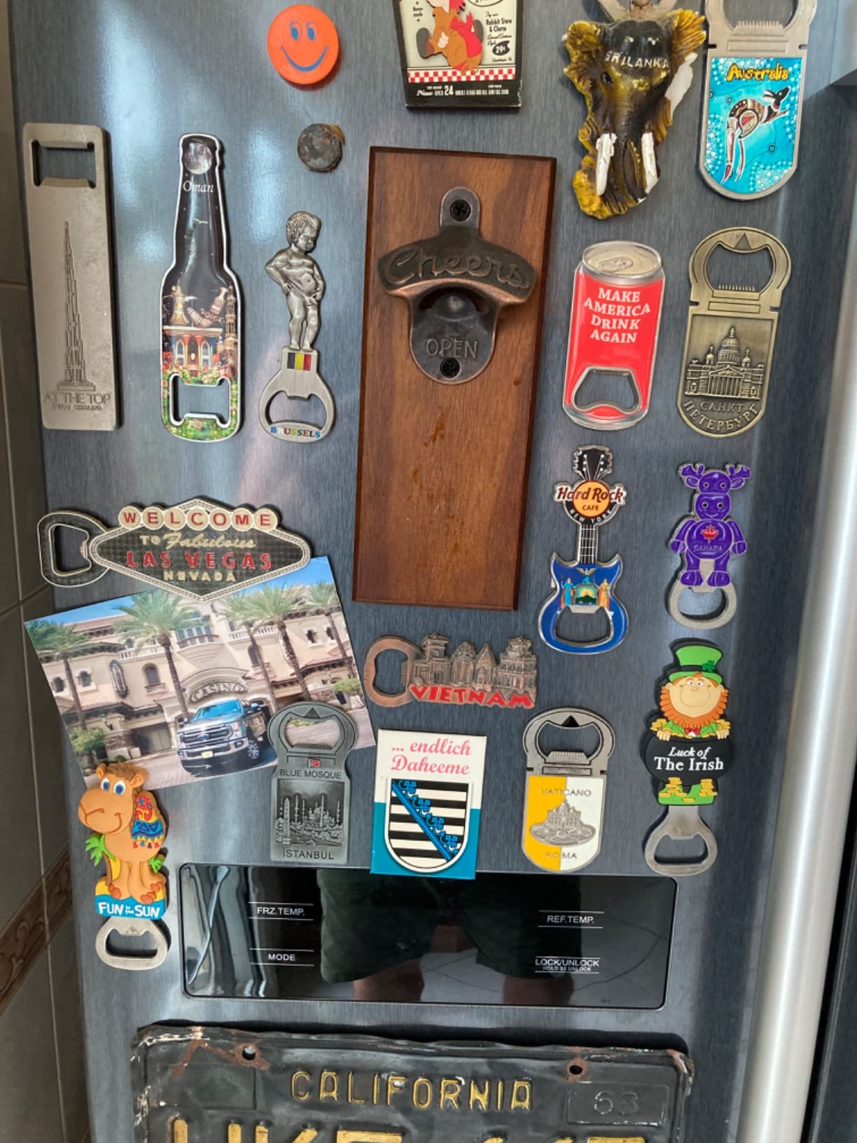 Gifts for Men Dad, Magnetic Beer Bottle Opener Wall Mounted with Auto Catch, Unique Beer Gifts for Men Him Boyfriend Grandpa Husband Uncle, Cool Gadgets for Birthday Housewarming Presents customer photo 1