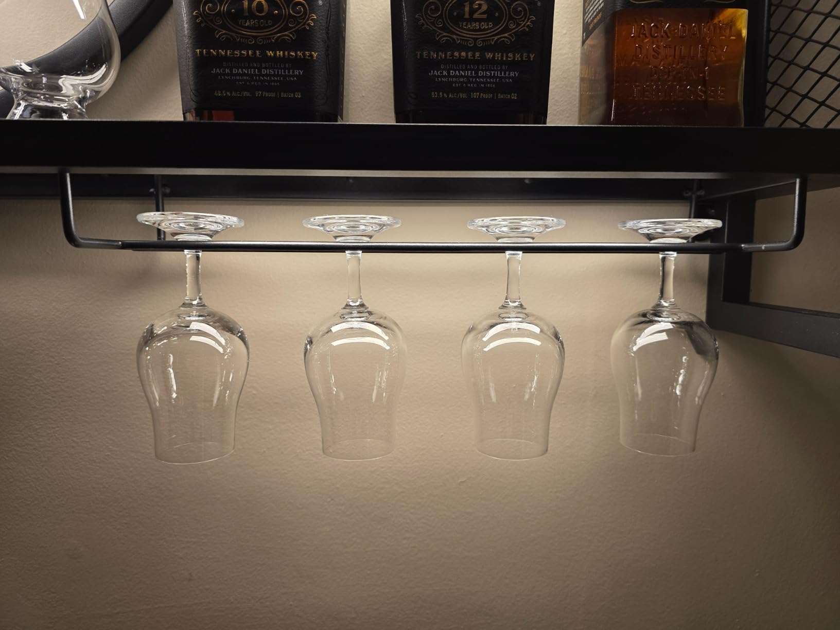 Whiskey, Scotch, Bourbon Tasting Glasses Set of 4 Crystal Snifters customer photo 1