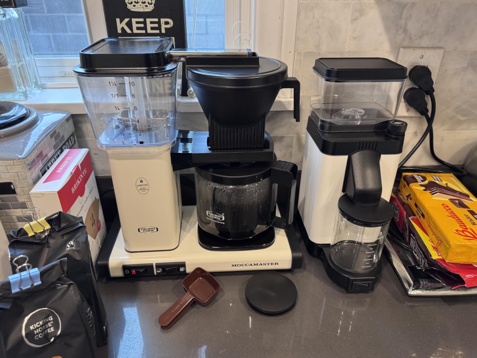 Technivorm Moccamaster 53941 KBGV Select 10-Cup Coffee Maker, Polished Silver, 40 ounce, 1.25l customer photo 1