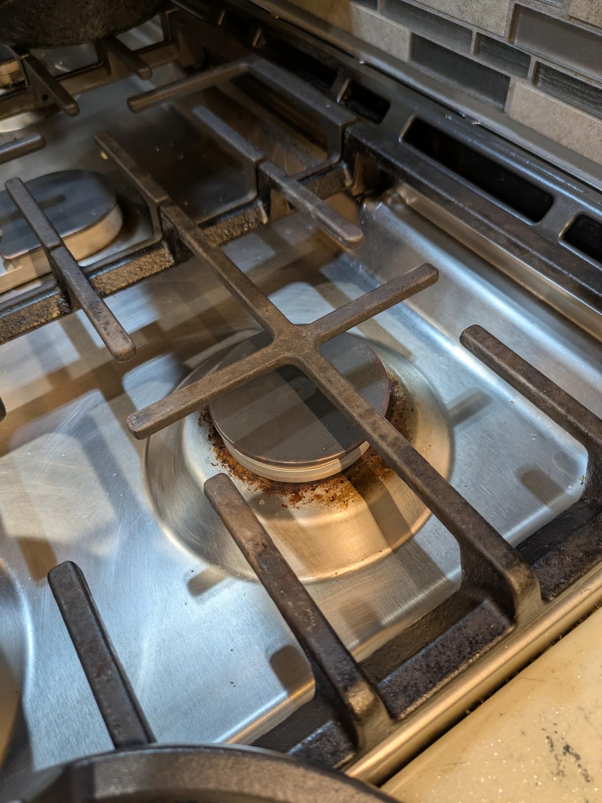Charbrofire Wok Ring, Replacement Parts Cast Iron Wok Support Ring for Gas Stove Burner Grate Samsung, GE, Kitchenaid, LG, Whirlpool, Frigidaire, Kenmore Etc Gas Stove Stand Rack Accessories customer photo 1