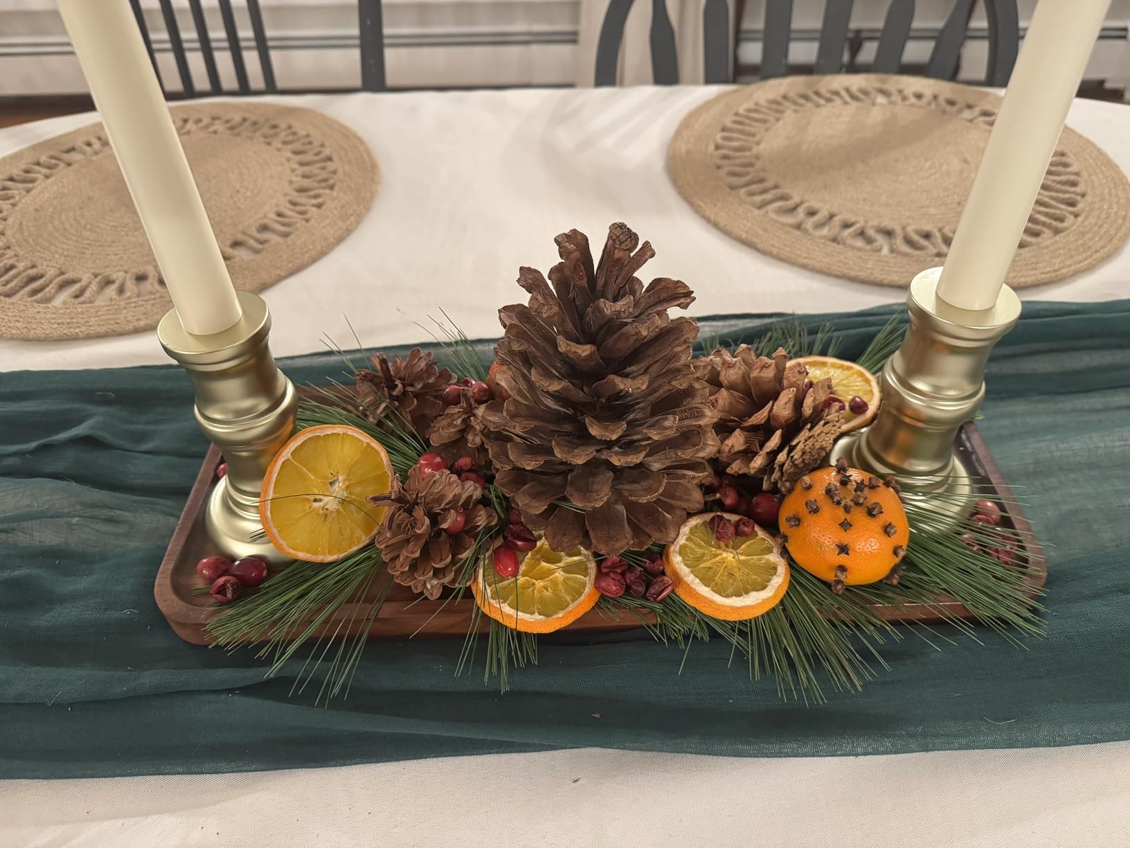 Solid Acacia Wood Serving Trays 14 x 5.5 inches Rectangular Wooden Large Serving Platters for Food, Charcuterie, Appetizer Serving Tray, Set of 3 Plates customer photo 1