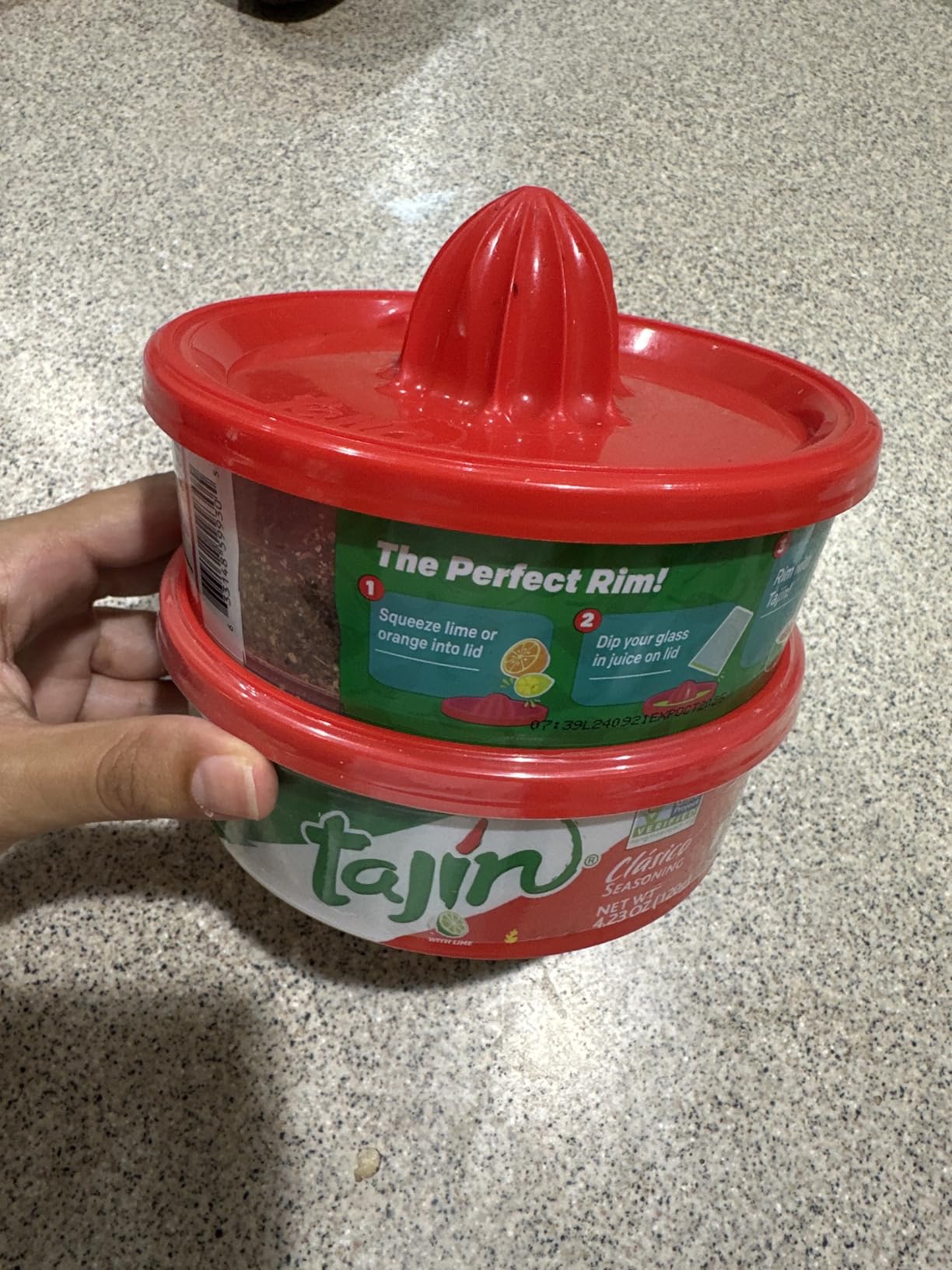 Tajin Clasico Chile Lime Seasoning Rimmer, Cocktail Glass Rimmer for Margaritas, 4.23 oz (Pack of 2) customer photo 2