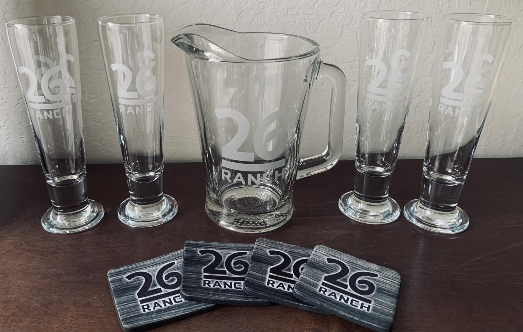 Beer Glasses Set, Tall Footed Pilsner Glass, Pint Beer Drinking Set, Lead-Free Brewery Tumblers, Craft Beer Tasting Glass, 4 PCs customer photo 1
